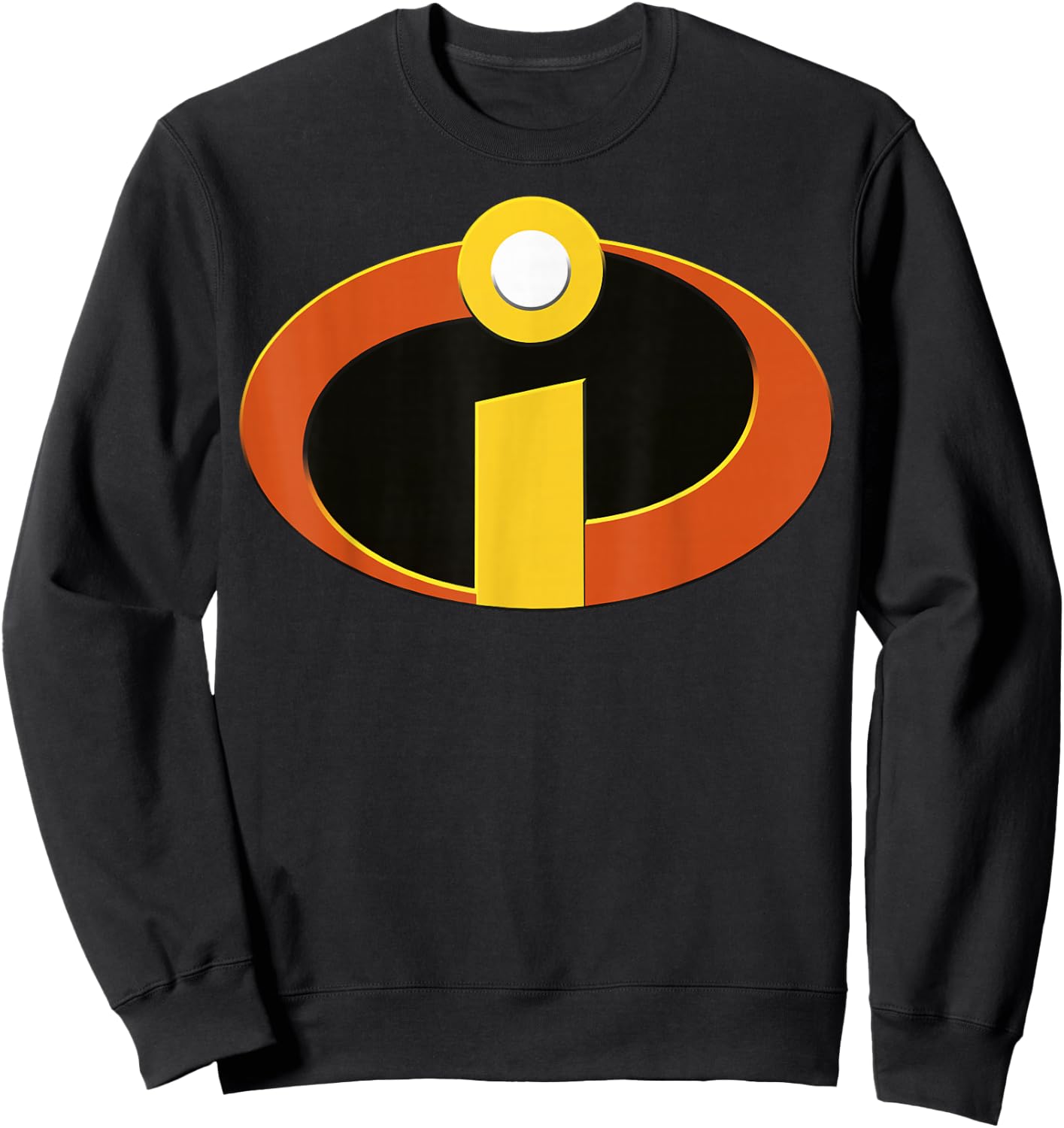 Disney Pixar Incredibles Movie Logo Sweatshirt - Sweatshirt | Black