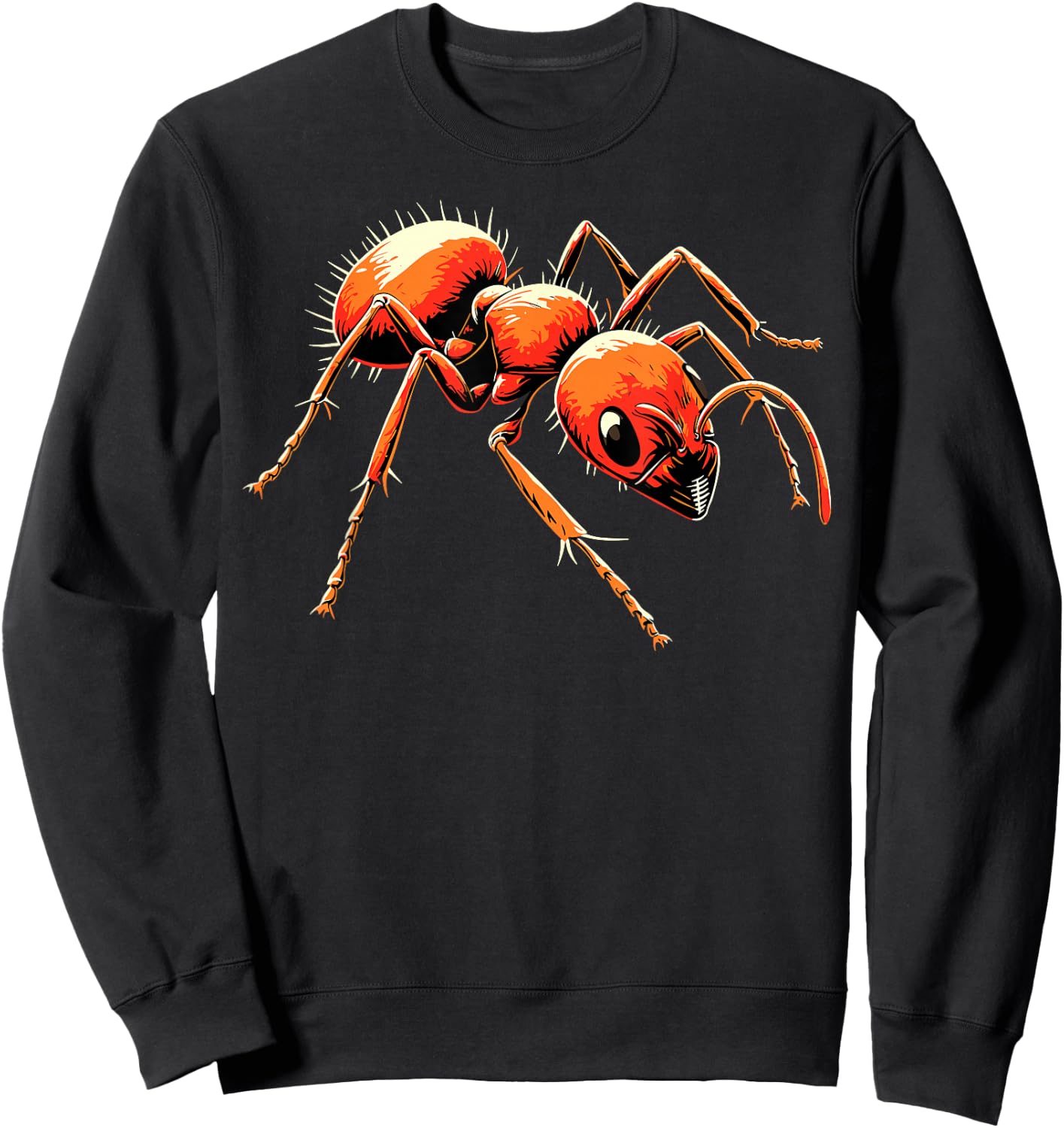 Ant Fire Ants Forest Ants Insect I Love Small Cute Ants Sweatshirt - Sweatshirt | Black
