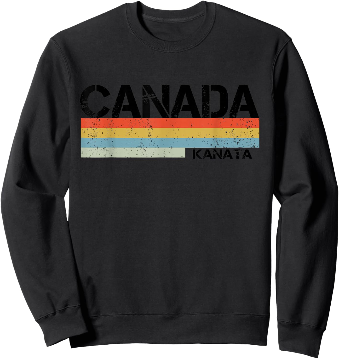 Canada And Canadian Sweatshirt - Sweatshirt | Black
