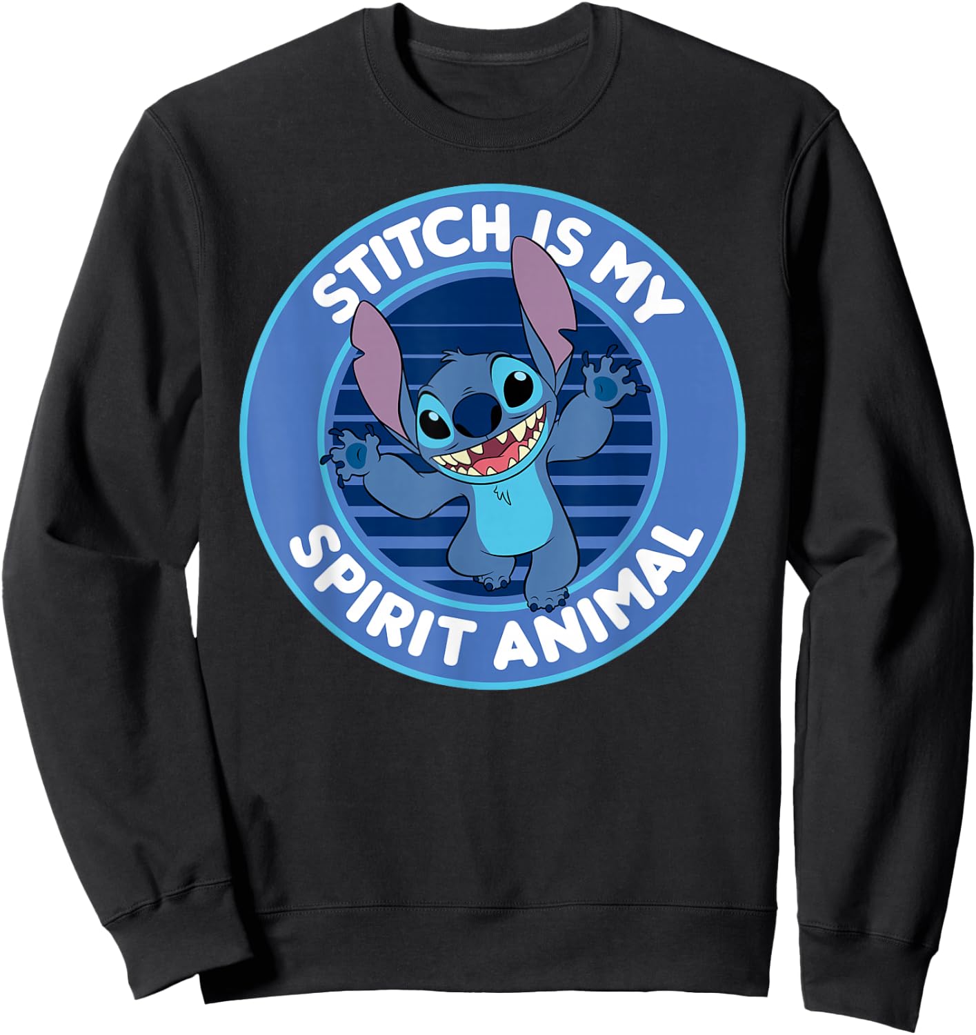 Lilo & Stitch - Spirit Animal Sweatshirt - Sweatshirt | Black