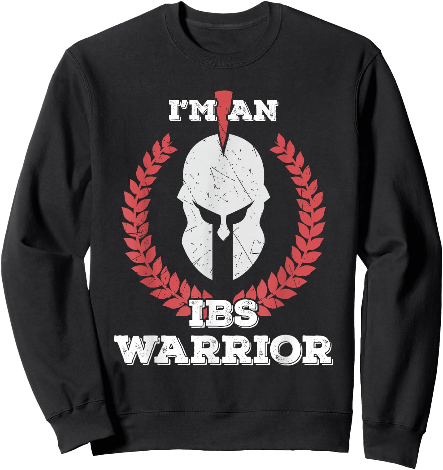 I'm an IBS Warrior Irritable Bowel Syndrome Awareness Sweatshirt - Sweatshirt | Black