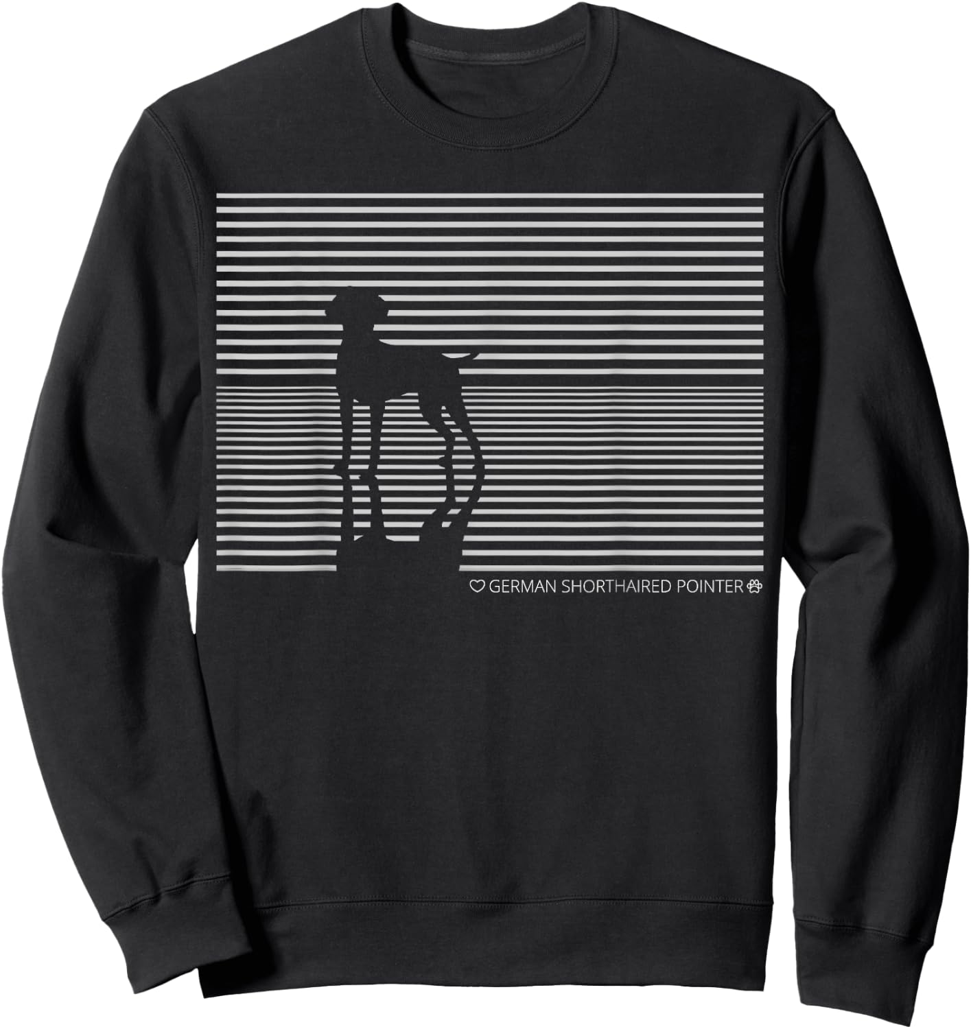 German Shorthaired Pointer Sweatshirt - Sweatshirt | Black