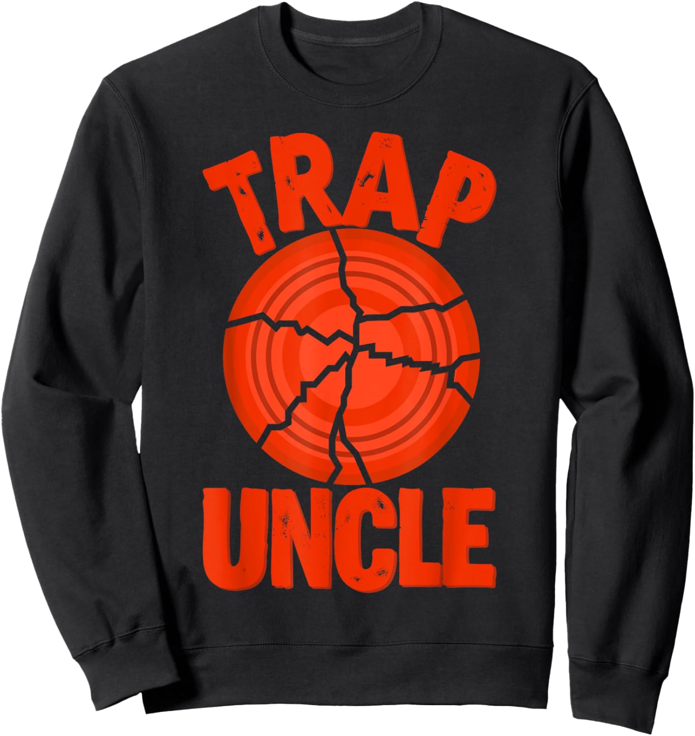 Trap Uncle Proud Trap Shooting Uncle Sweatshirt - Sweatshirt | Black