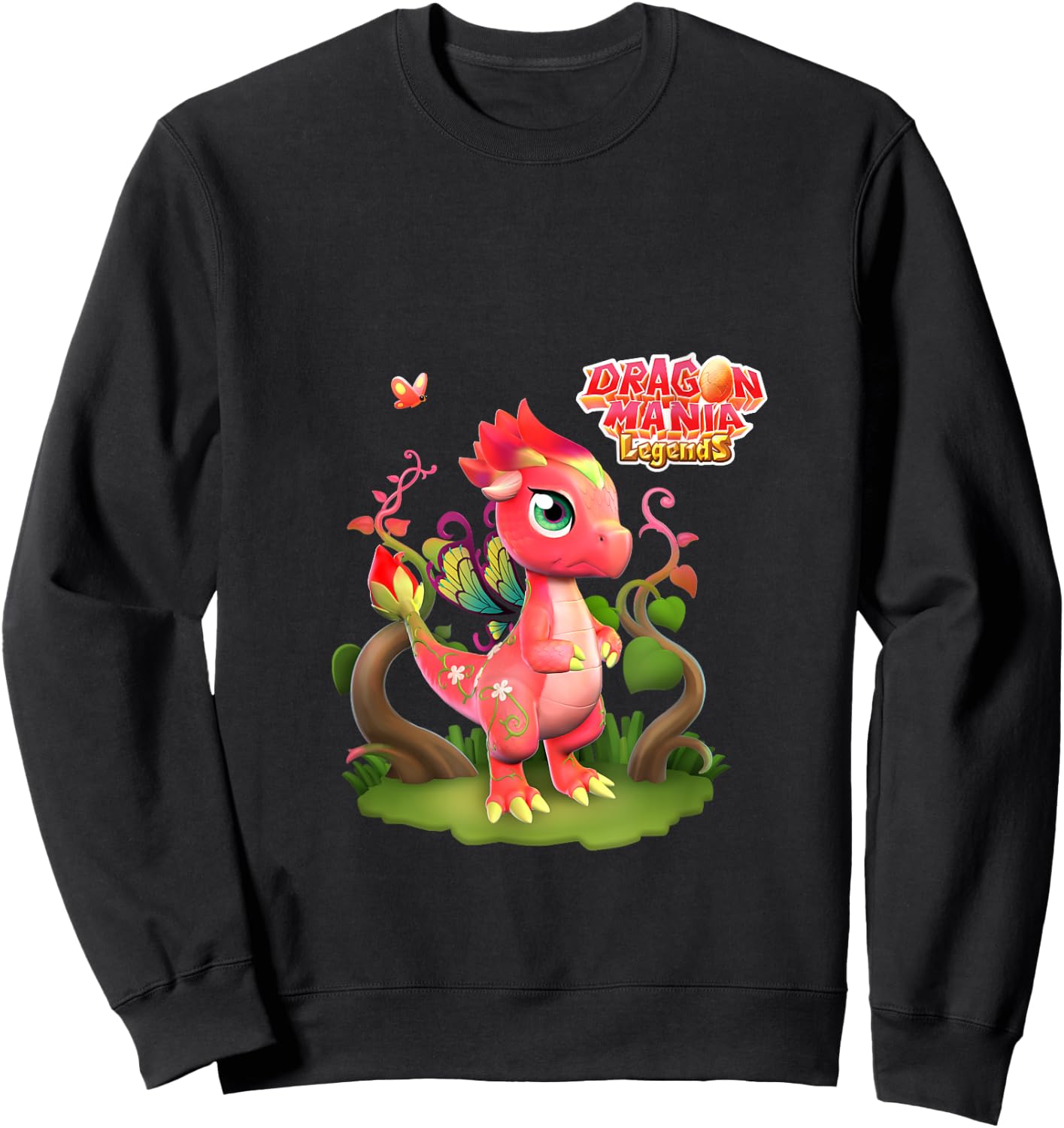 Dragon Mania Legends "Pixie" Sweatshirt - Sweatshirt | Black