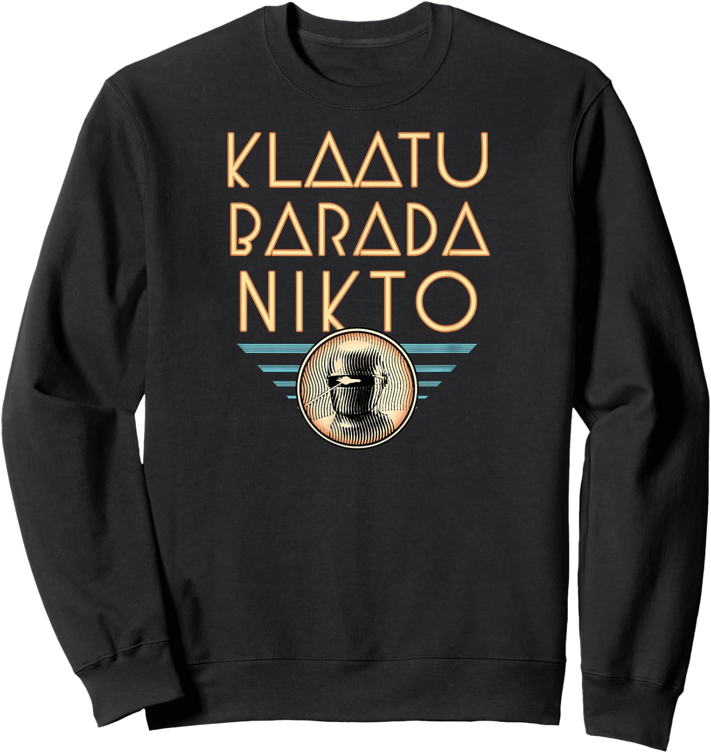 Klaatu Barada Nikto Sweatshirt - Sweatshirt | Black