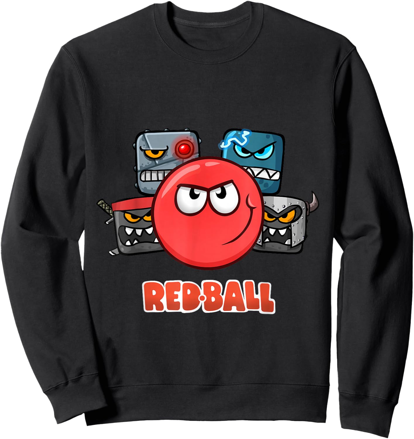 Red Ball 4 - The Crew Sweatshirt - Sweatshirt | Black