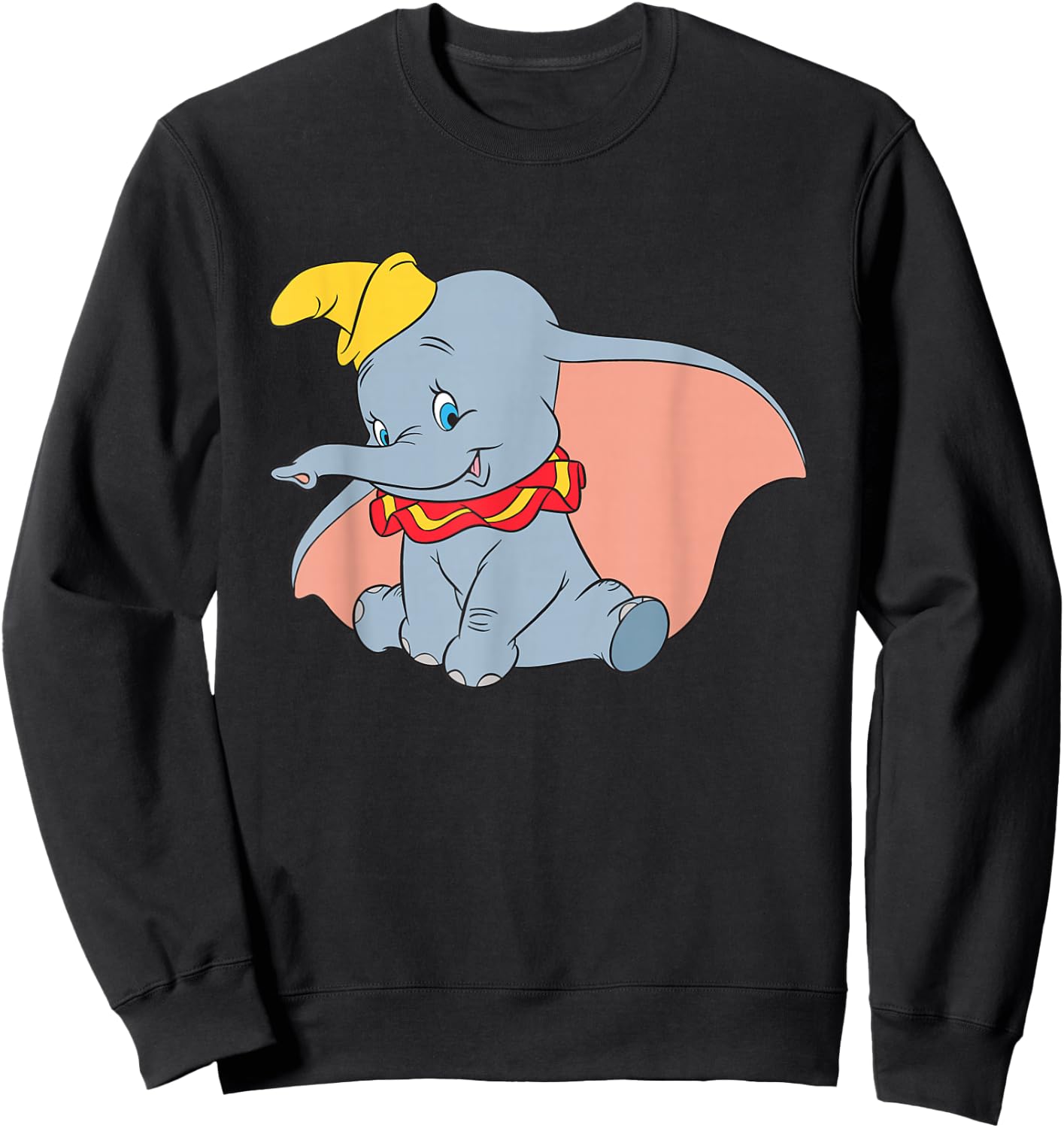 Disney Classic Dumbo Circus Elephant Sweatshirt - Sweatshirt | Black
