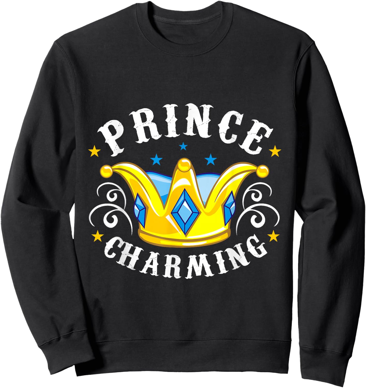 Prince Charming Sweatshirt - Sweatshirt | Black