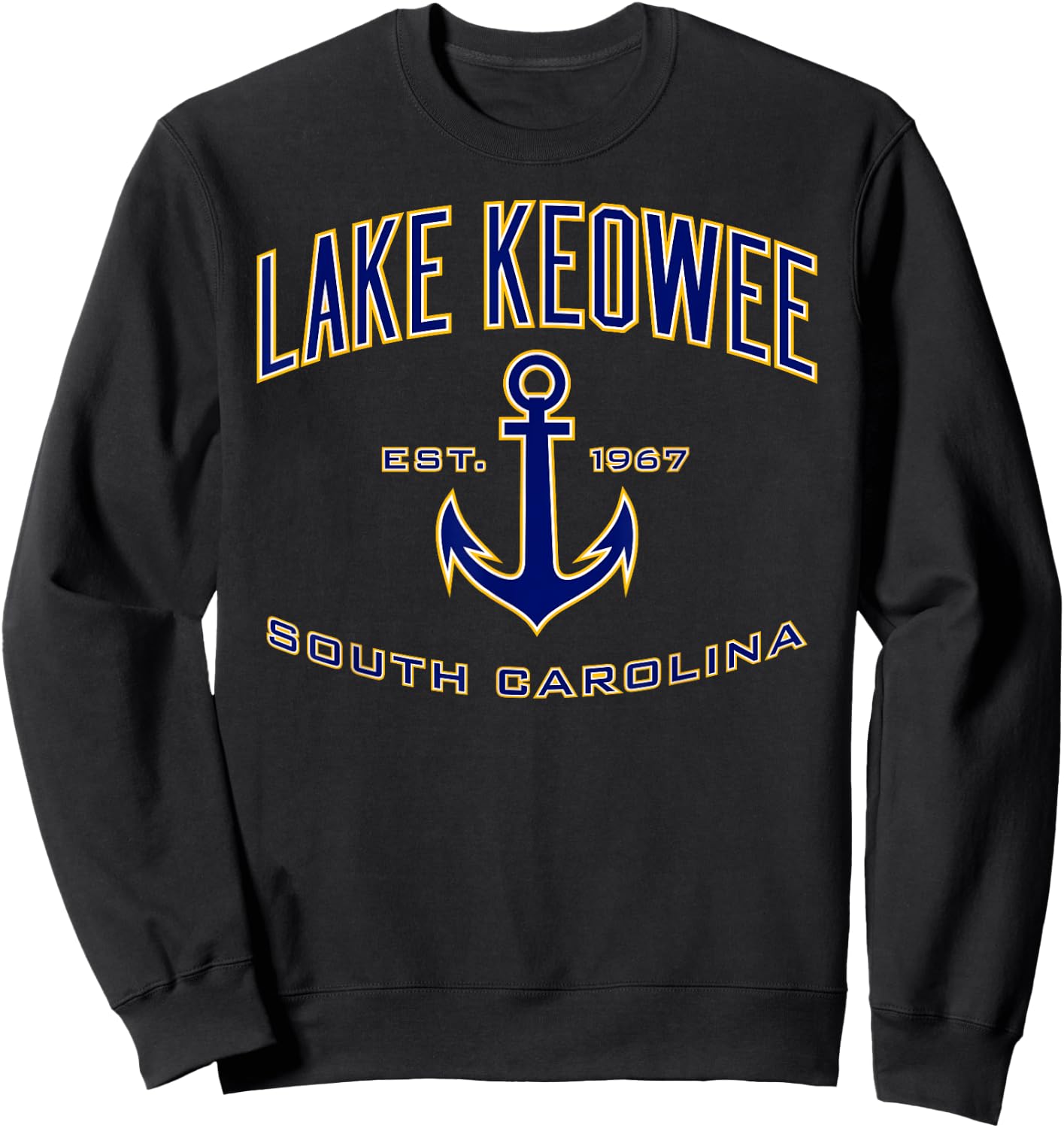 Lake Keowee Shirt , Men, Girls & Boys Sweatshirt - Sweatshirt | Black