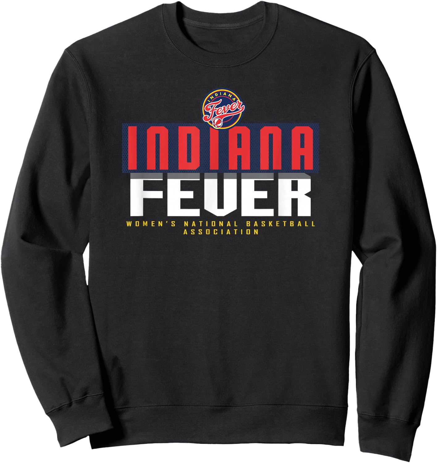 WNBA Indiana Fever Sky Box Sweatshirt - Sweatshirt | Black