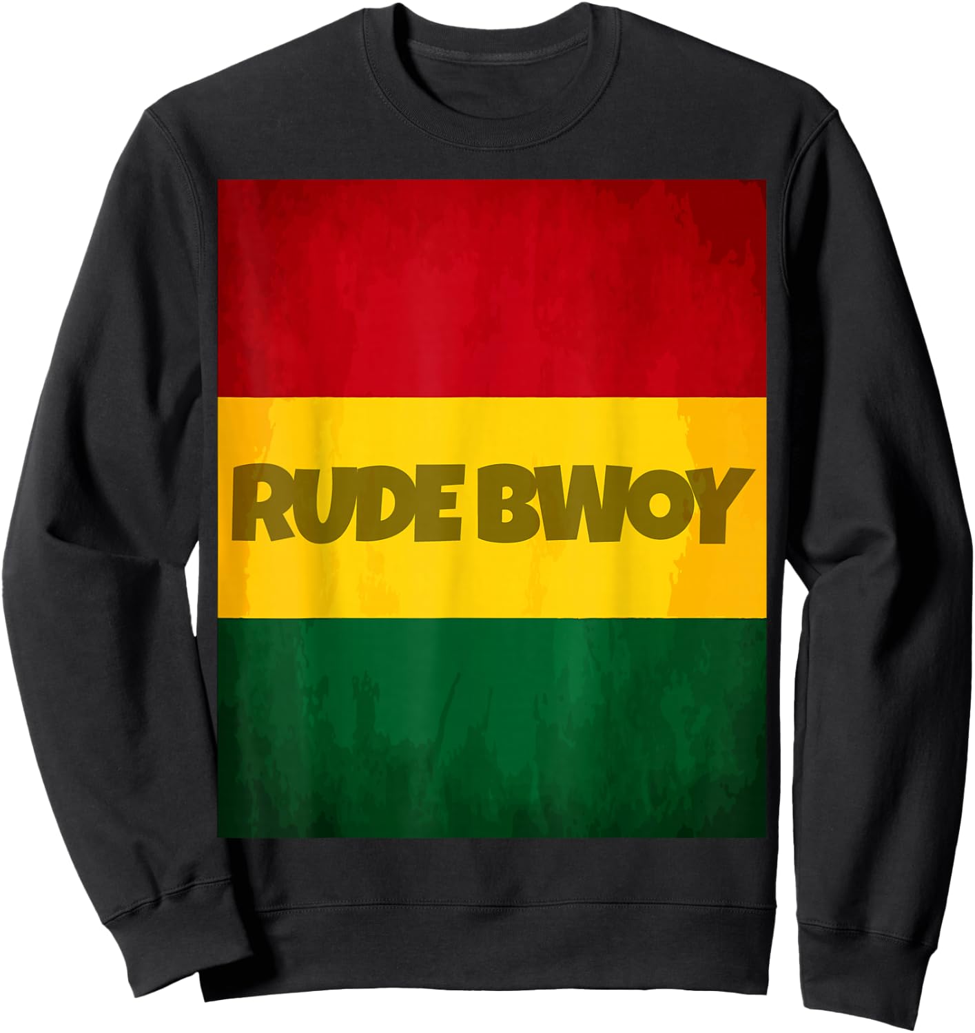Jamaica Shirt | Jamaican Rasta Reggae Rude Boy Sweatshirt - Sweatshirt | Black