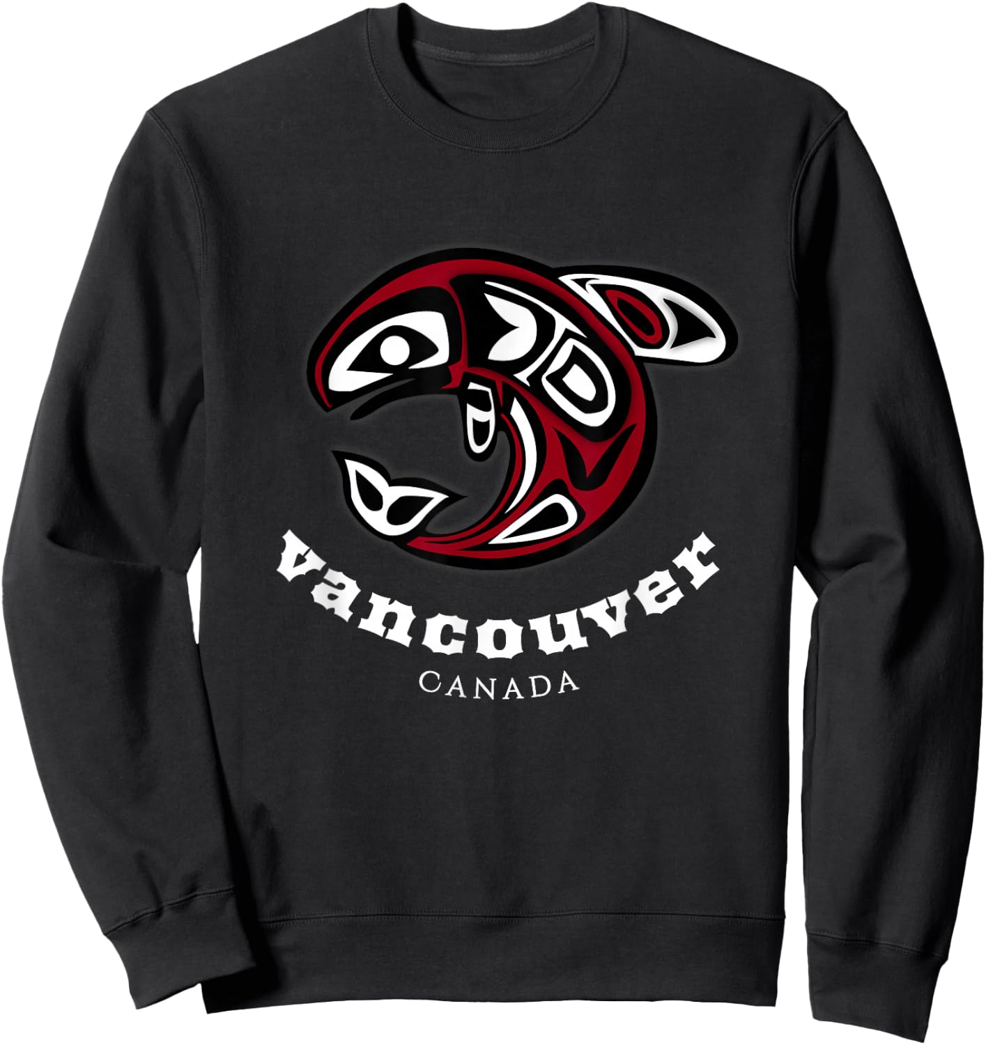 Vancouver Canada Souvenir Gift Present Men Women Youth Teen Sweatshirt - Sweatshirt | Black