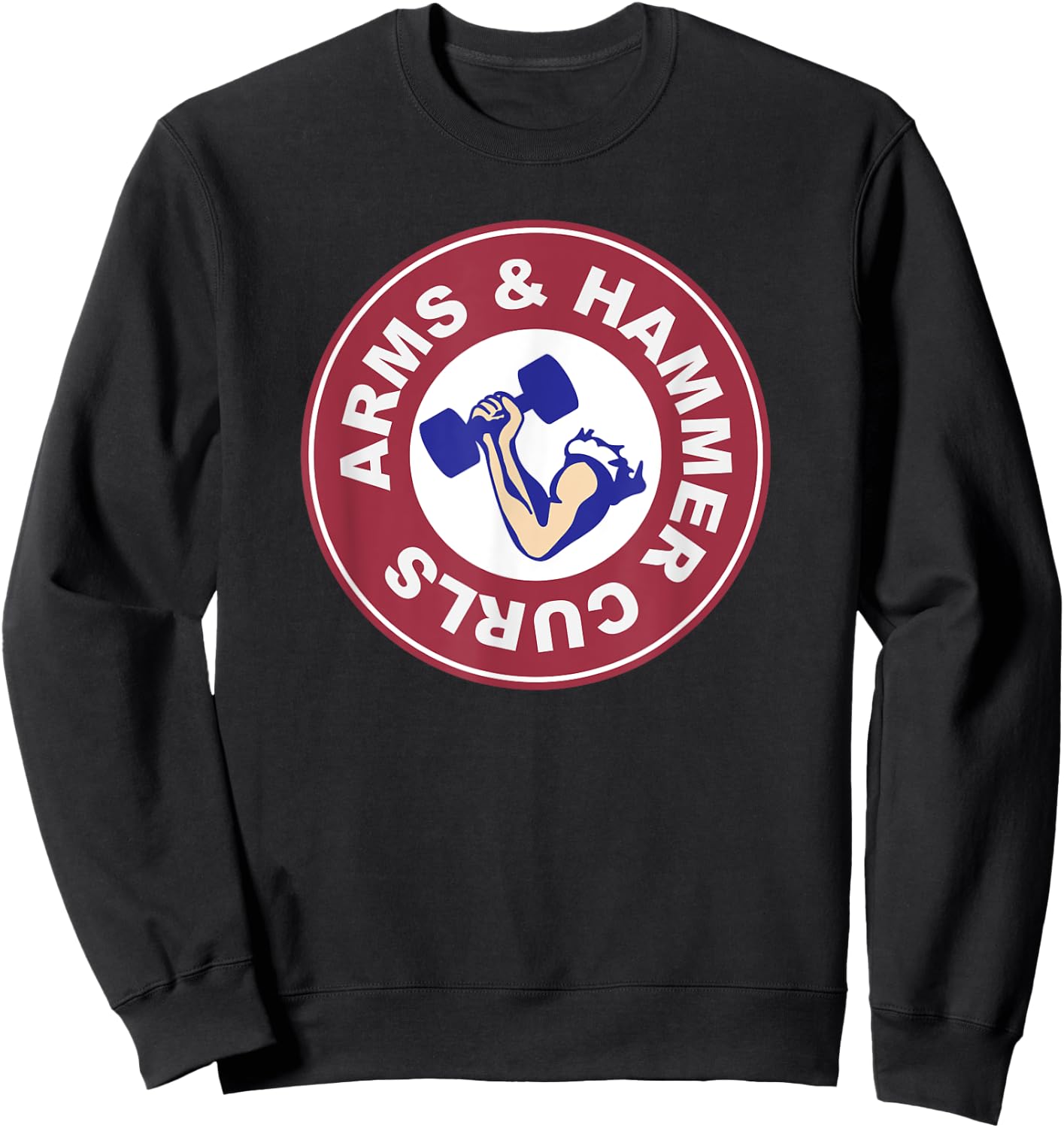 Arms & Hammer Curls Sweatshirt - Sweatshirt | Black