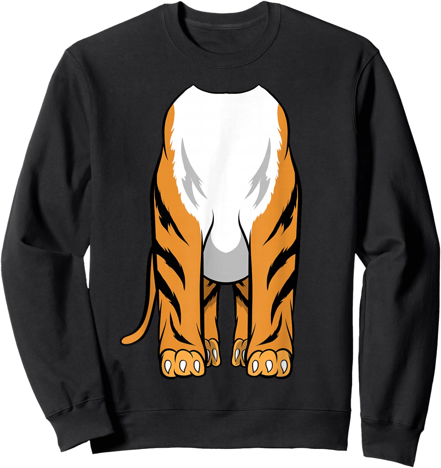 Tiger Halloween Costume Gift I Halloween Party Sweatshirt - Sweatshirt | Black