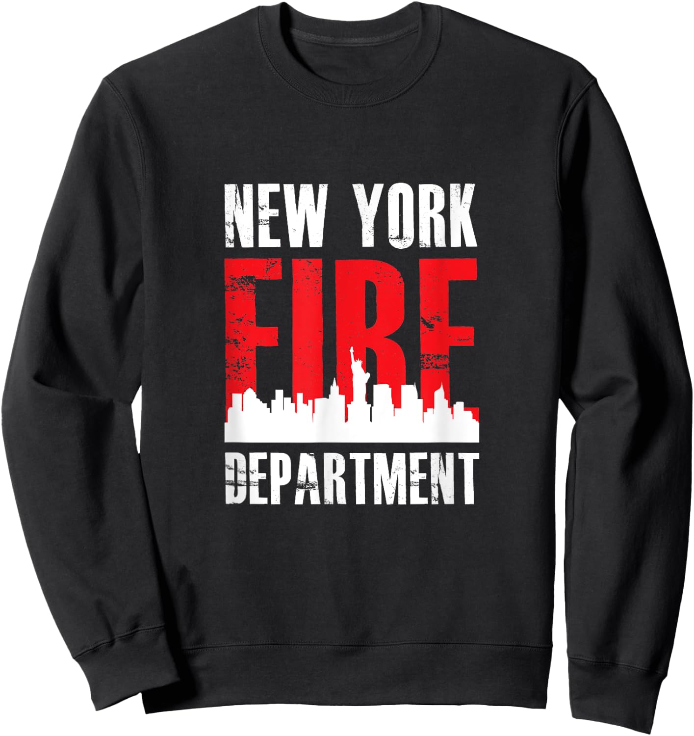 Cool Firefighter Shirts Gift Firefighter: NYFD New York Sweatshirt - Sweatshirt | Black