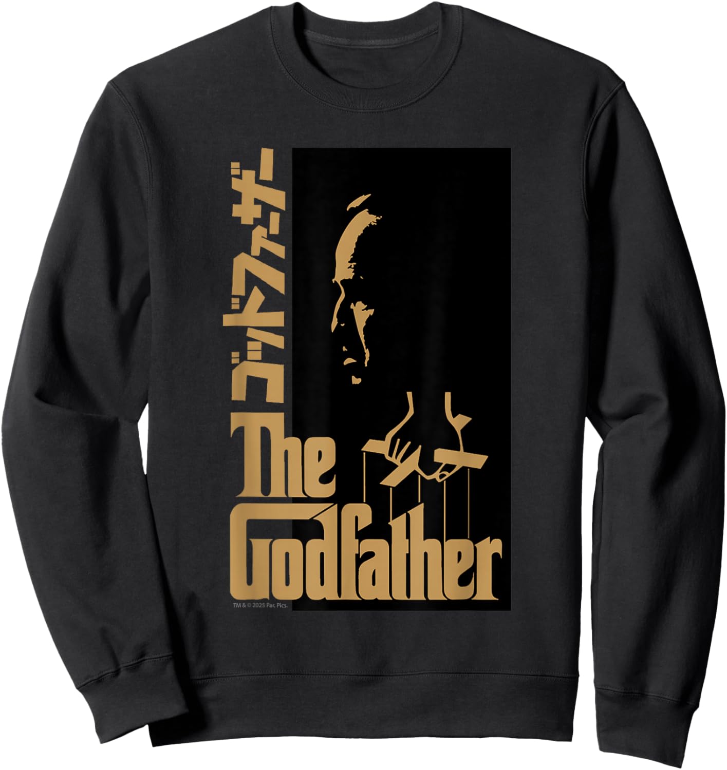 Official The Godfather - The Don's Shadow Sweatshirt - Sweatshirt | Black