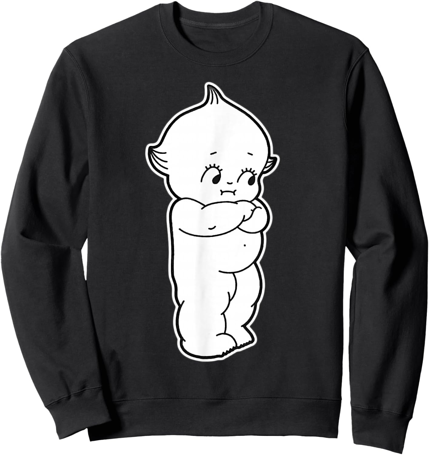 Grumpy Kewpie Baby Sweatshirt - Sweatshirt | Black