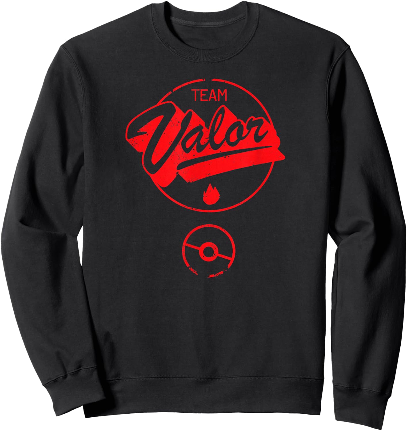 Valor Team - Video Game - Large Slate Sweatshirt - Sweatshirt | Black