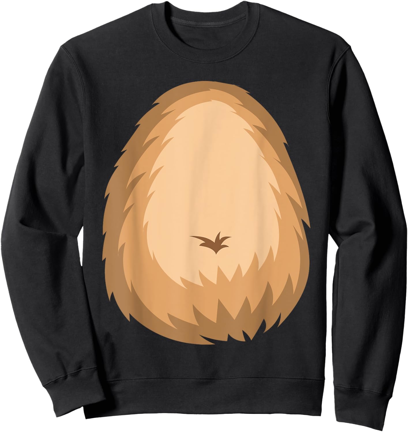Teddy Bear Halloween Costume Bear Belly T Shirt Gift Sweatshirt - Sweatshirt | Black