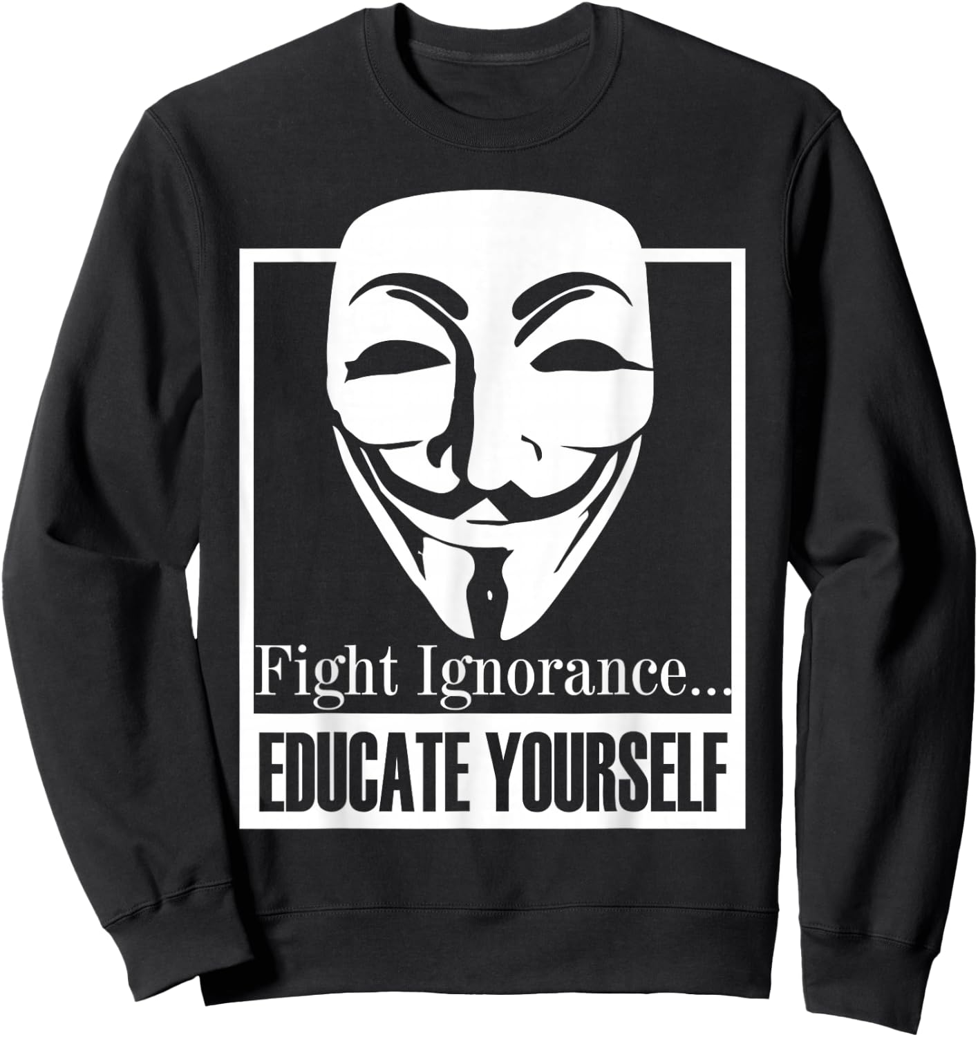 We Are Anonymous Shirt Gifts Hacker Coding Shirt Programmer Sweatshirt - Sweatshirt | Black