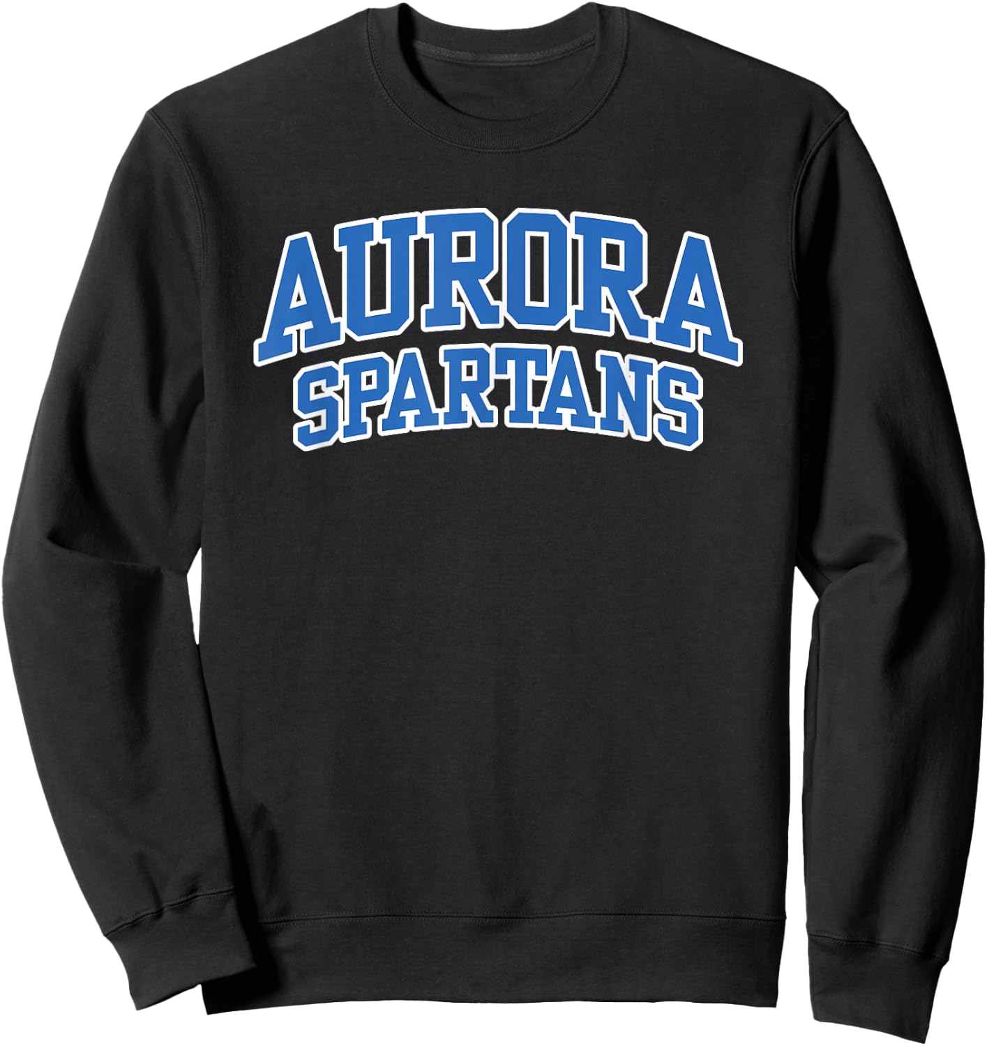 Aurora University Spartans Apparel Sports Fan Sweatshirt - Sweatshirt | Black