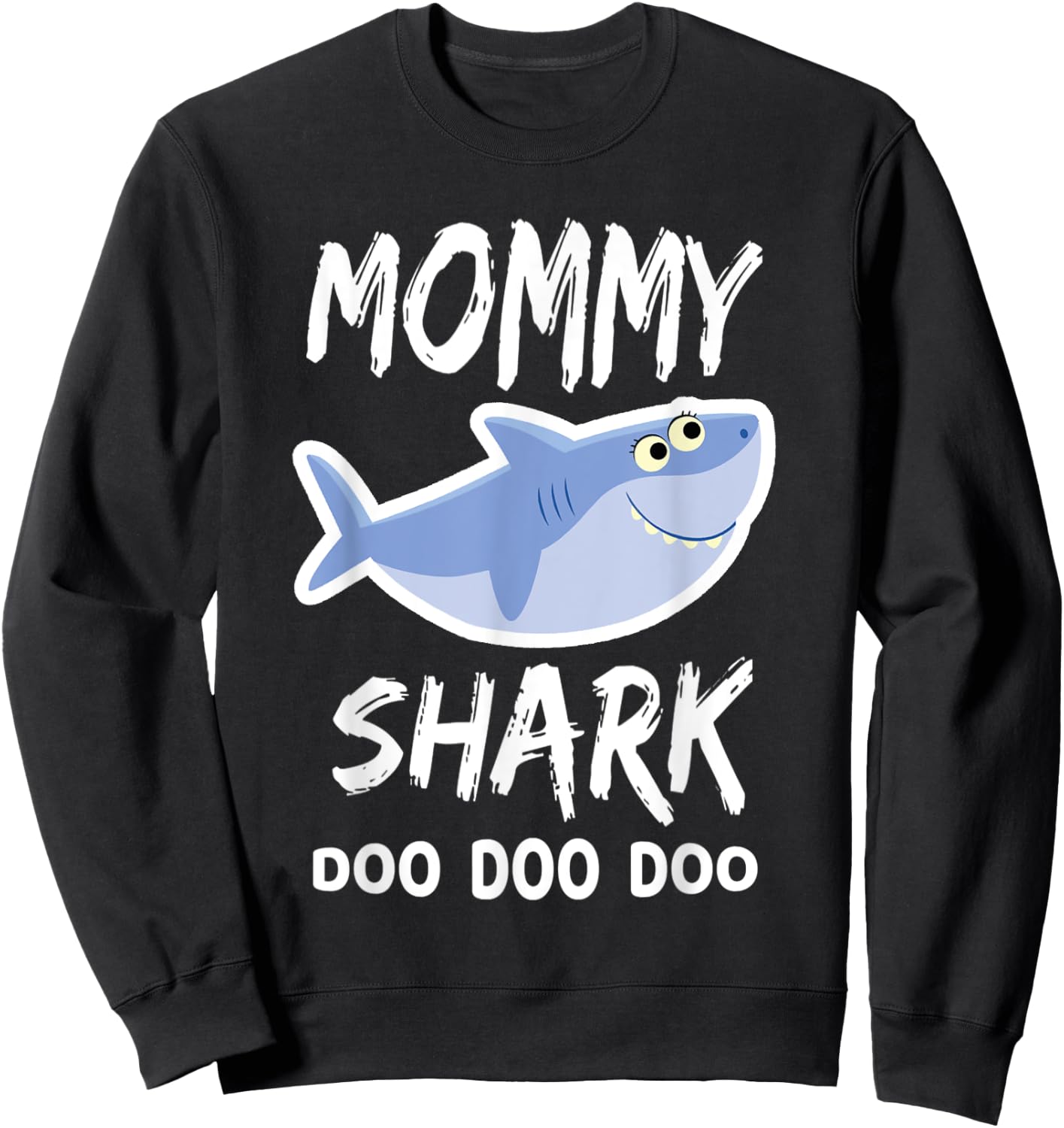 Pinkfong Mommy Shark Official Sweatshirt - Sweatshirt | Black
