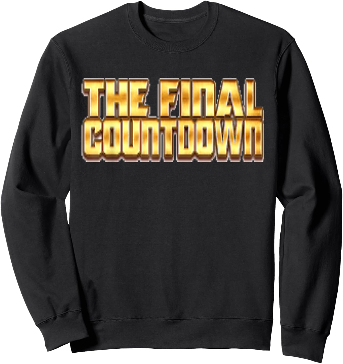 The Final Countdown Rock Shirt Sweatshirt - Sweatshirt | Black