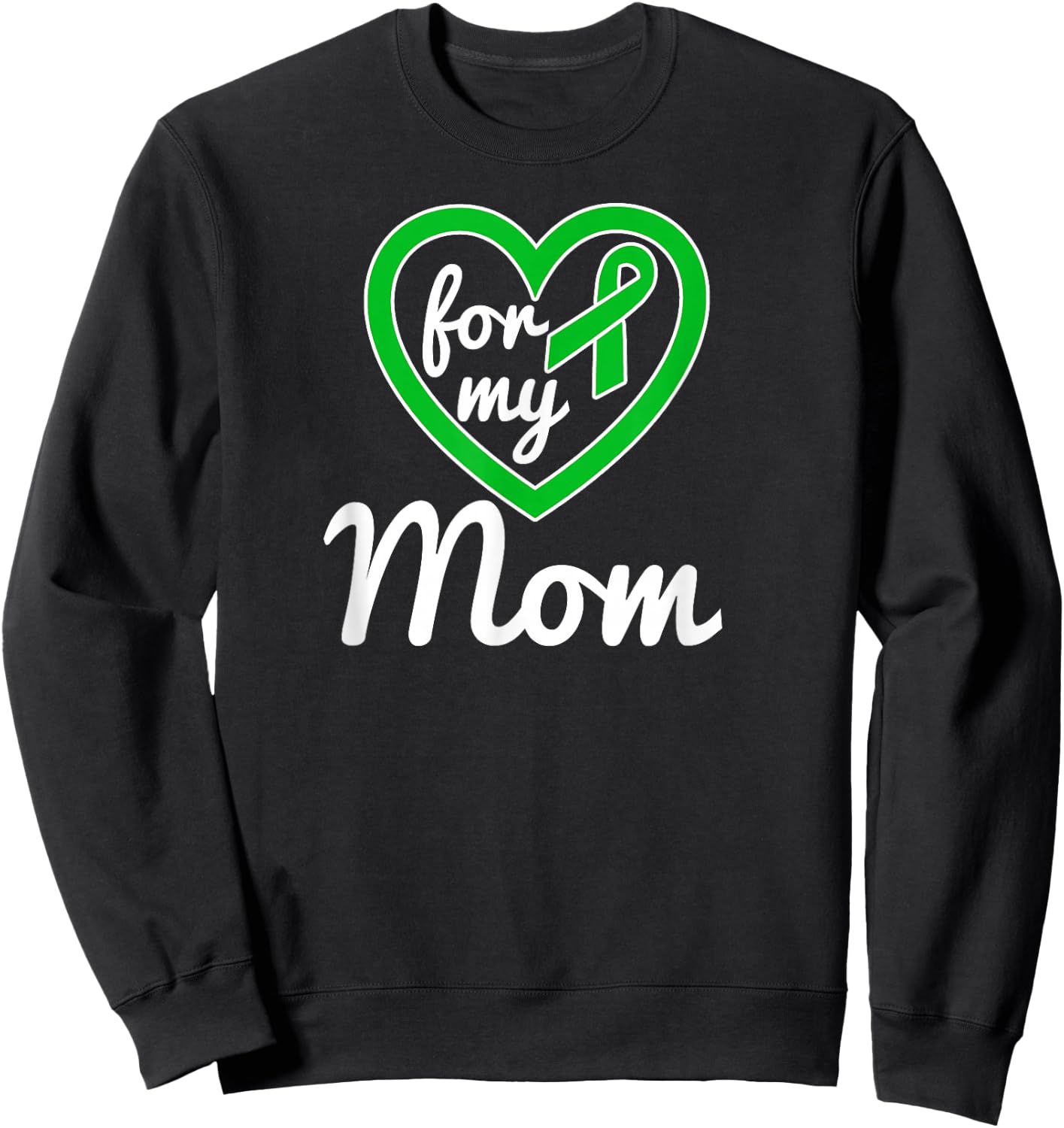 Gallbladder Cancer Shirt For Mom Awareness Ribbon T Shirt Sweatshirt - Sweatshirt | Black