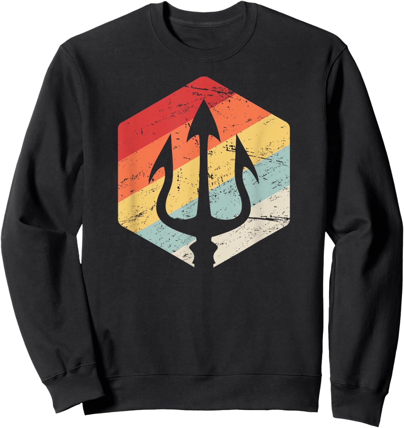 Ancient Greek Mythology - The Odyssey | Retro Sweatshirt - Sweatshirt | Black