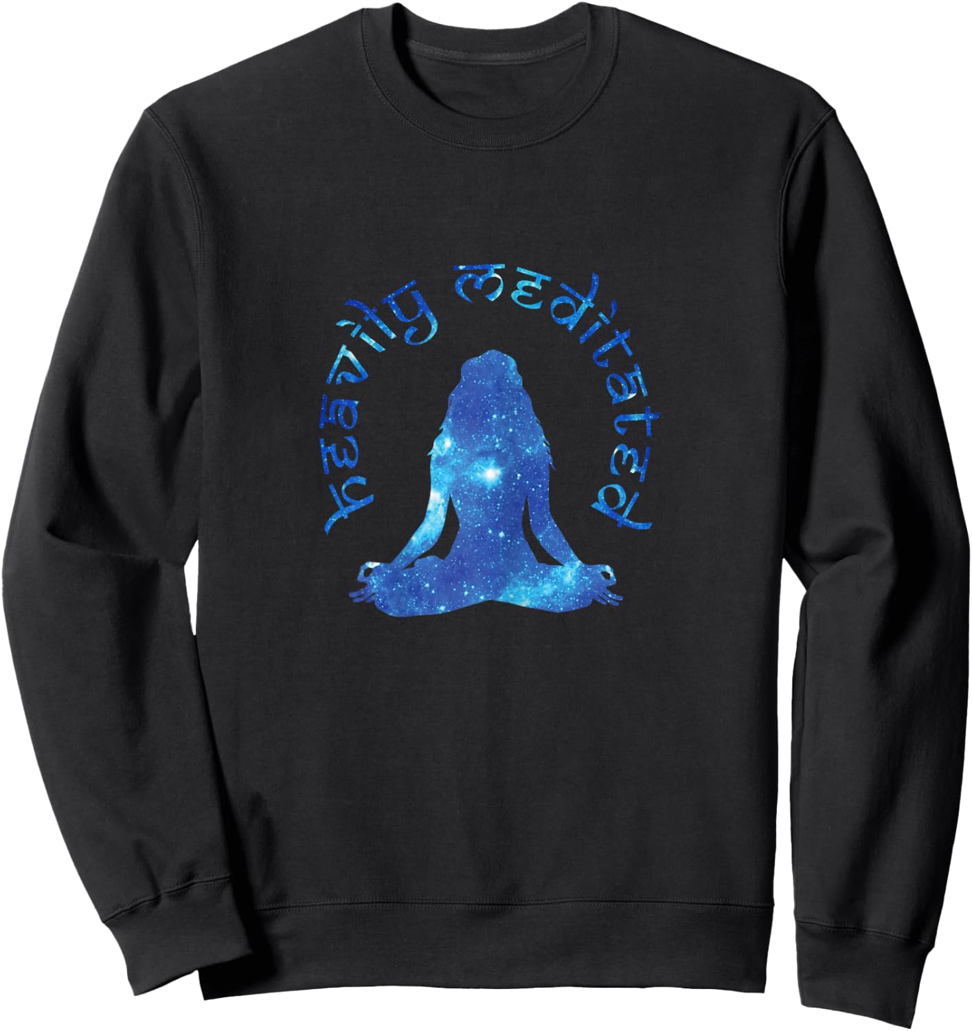 Heavily Meditated Transcendental Meditation Sweatshirt - Sweatshirt | Black