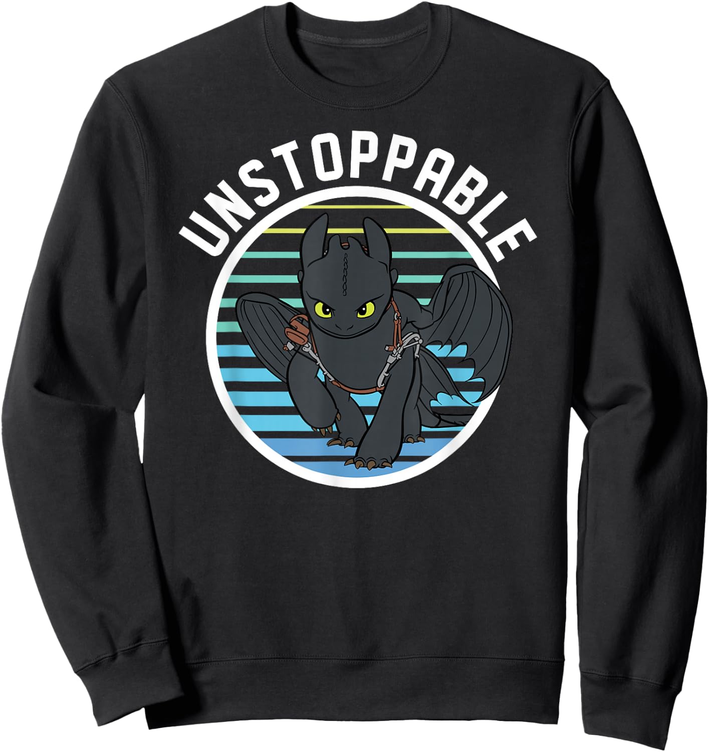 How to Train Your Dragon 3 Hidden World Unstoppable Sweatshirt - Sweatshirt | Black