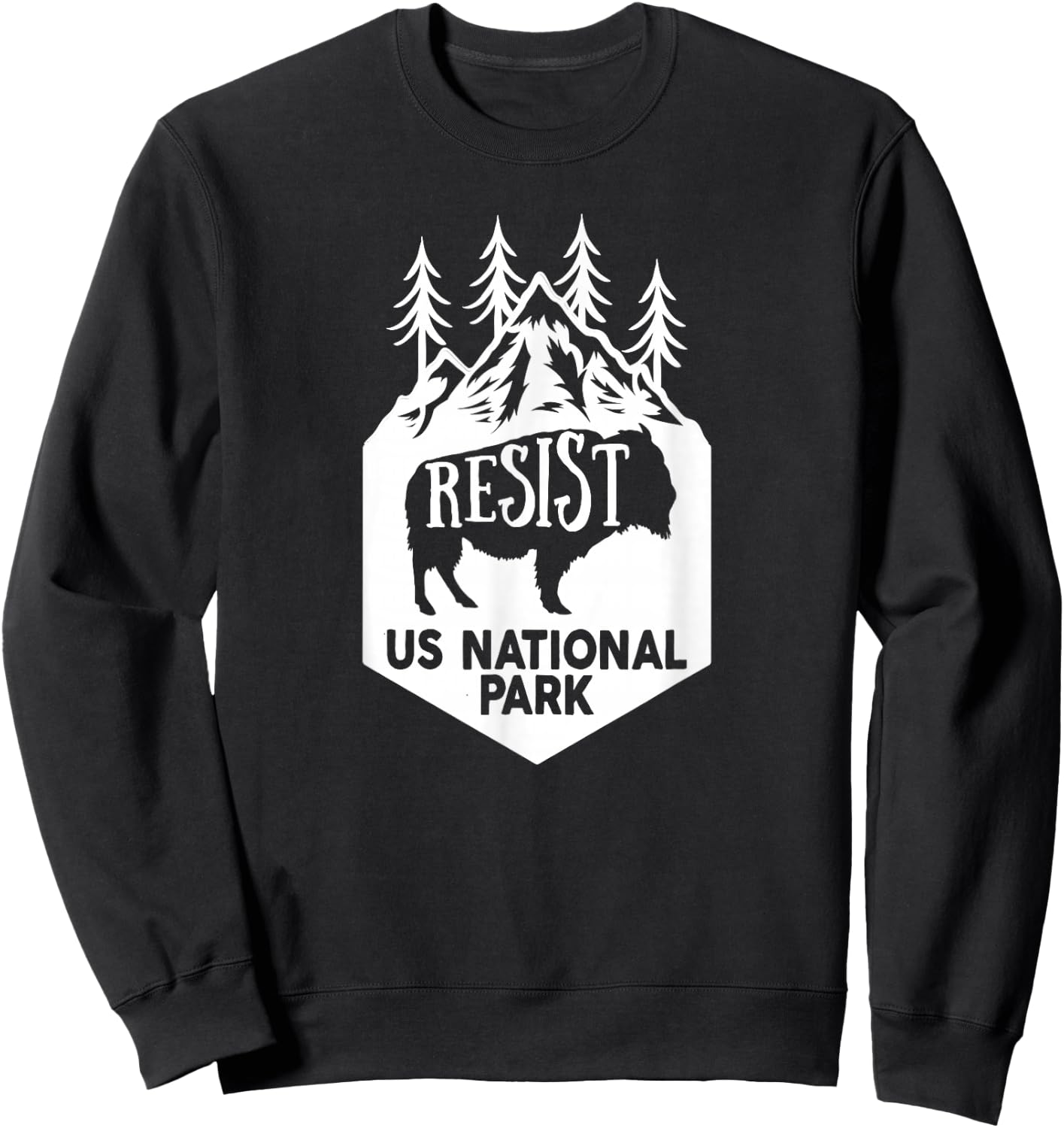 ALT US National Park Resist Service Sweatshirt - Sweatshirt | Black
