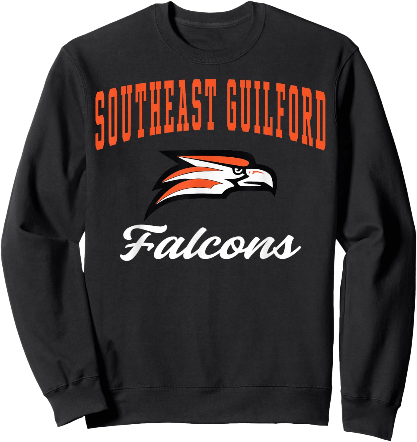 Southeast Guilford High School Falcons Sweatshirt - Sweatshirt | Black