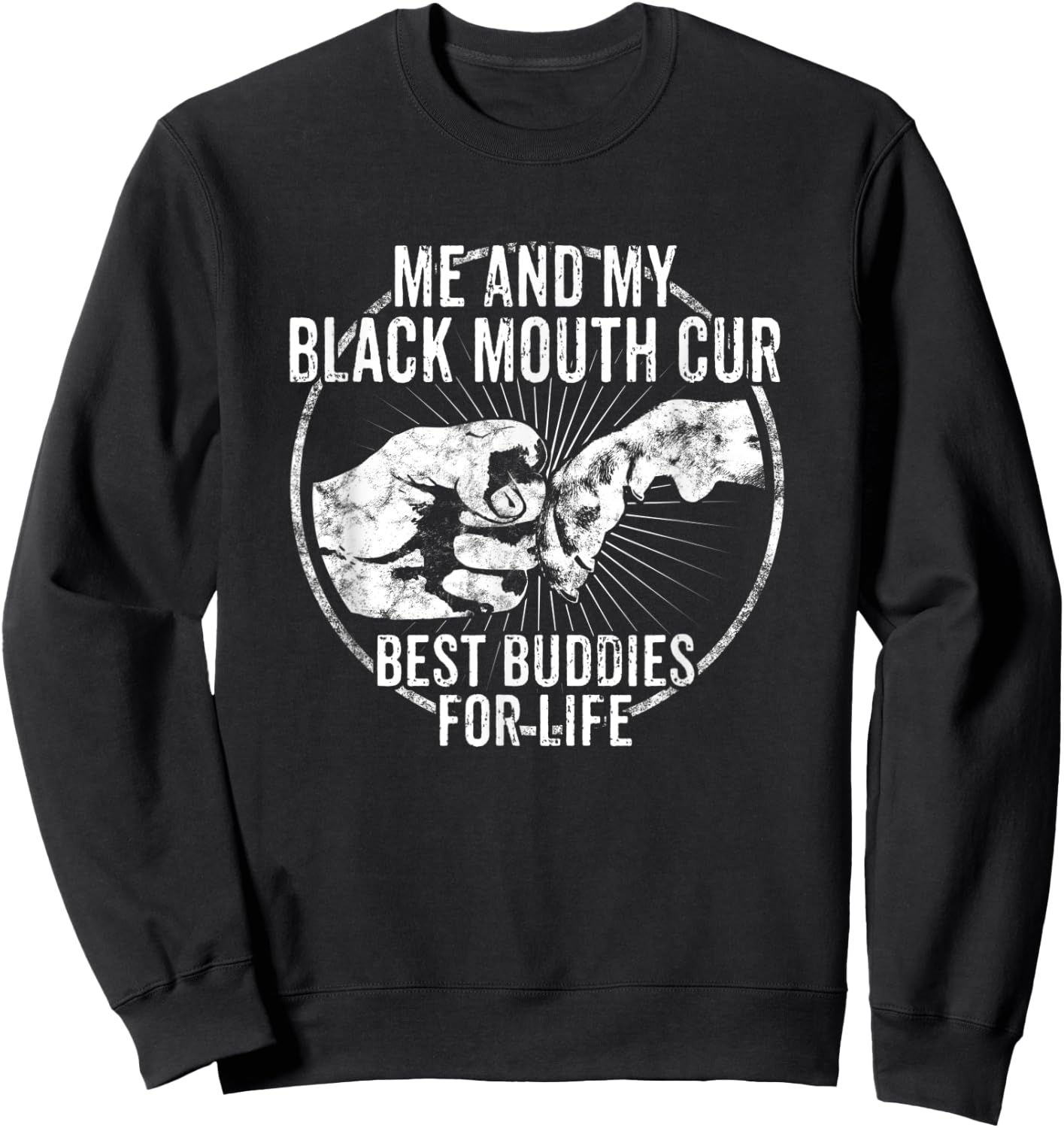 Black Mouth Cur Sweatshirt - Sweatshirt | Black