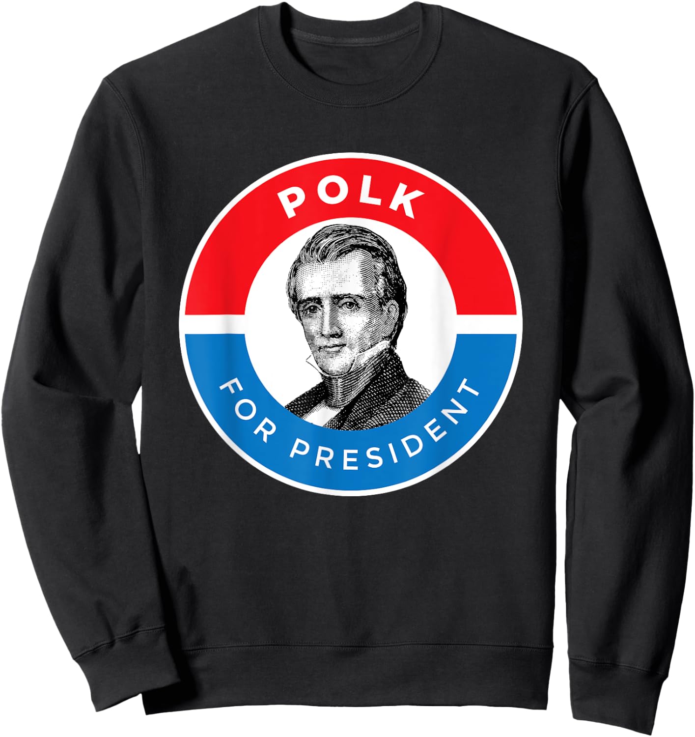 James K Polk Sweatshirt - Sweatshirt | Black
