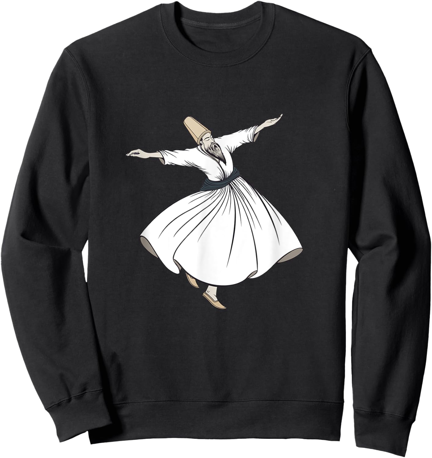Whirling Dervish Shirt Sweatshirt - Sweatshirt | Black