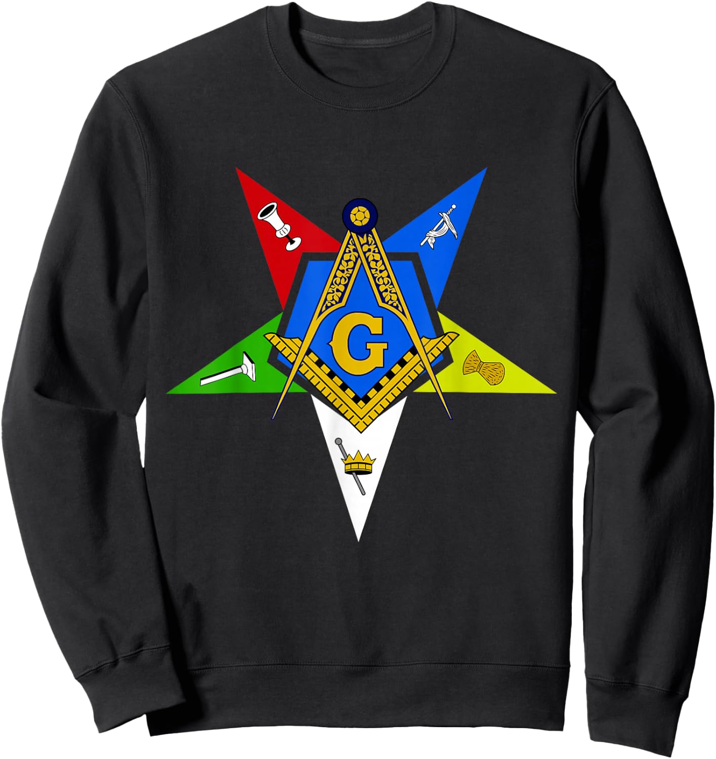 Worthy Patron T Shirt Masonic OES Eastern Star Sweatshirt - Sweatshirt | Black