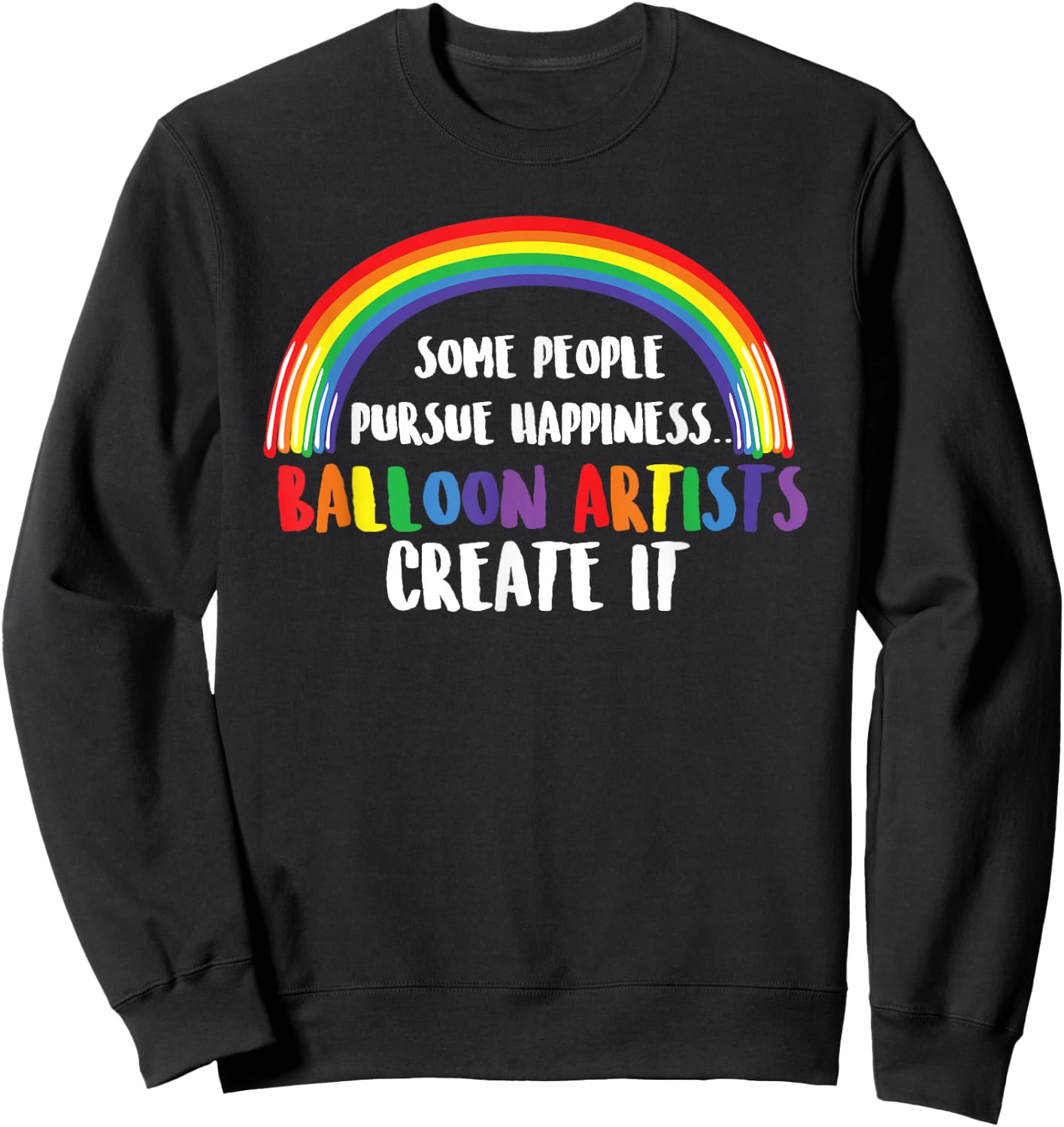 Balloon Animal Artist Balloon Twister Twisting Clothes Sweatshirt - Sweatshirt | Black