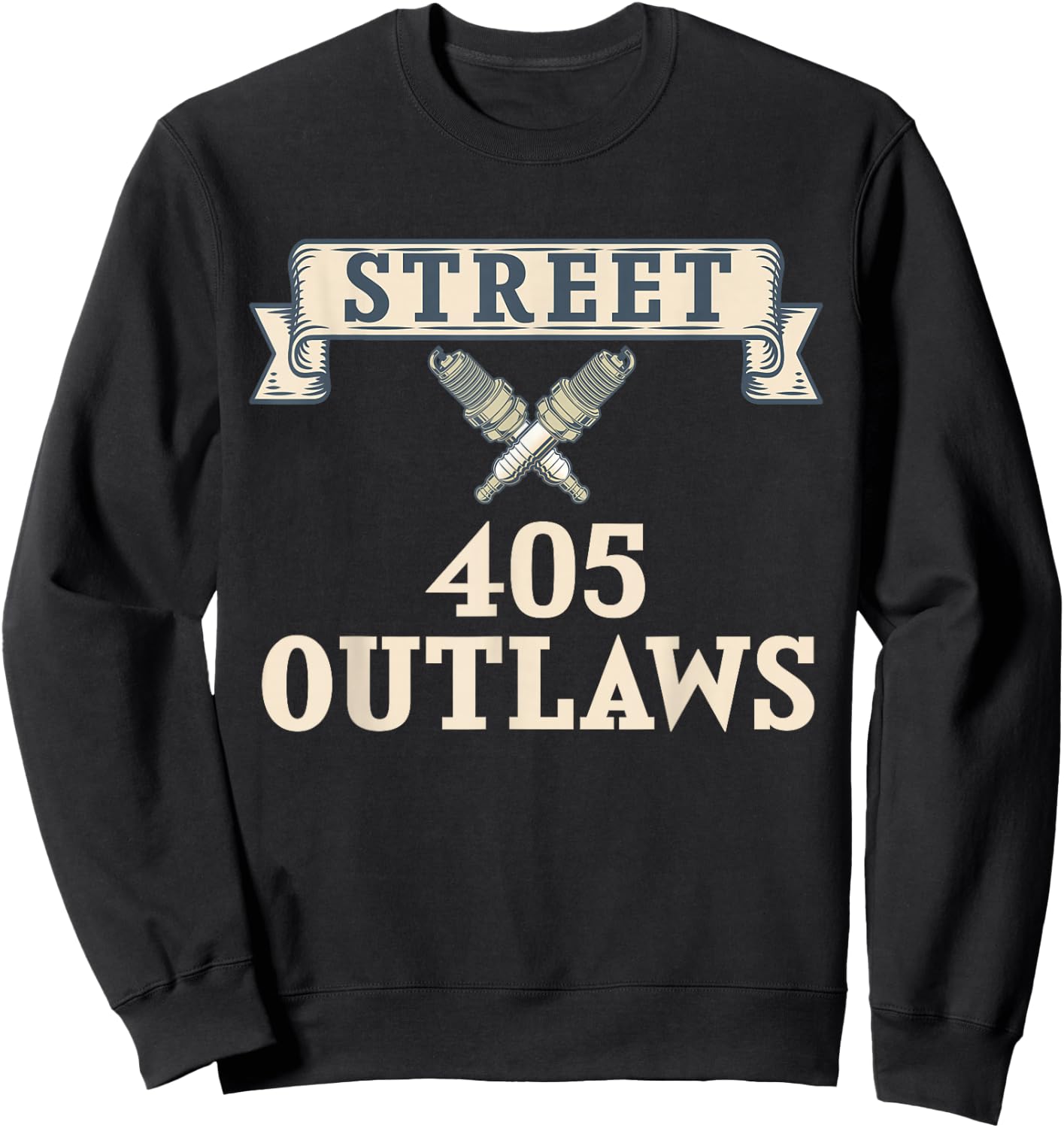 405 Street Outlaws Racing Sweatshirt - Sweatshirt | Black