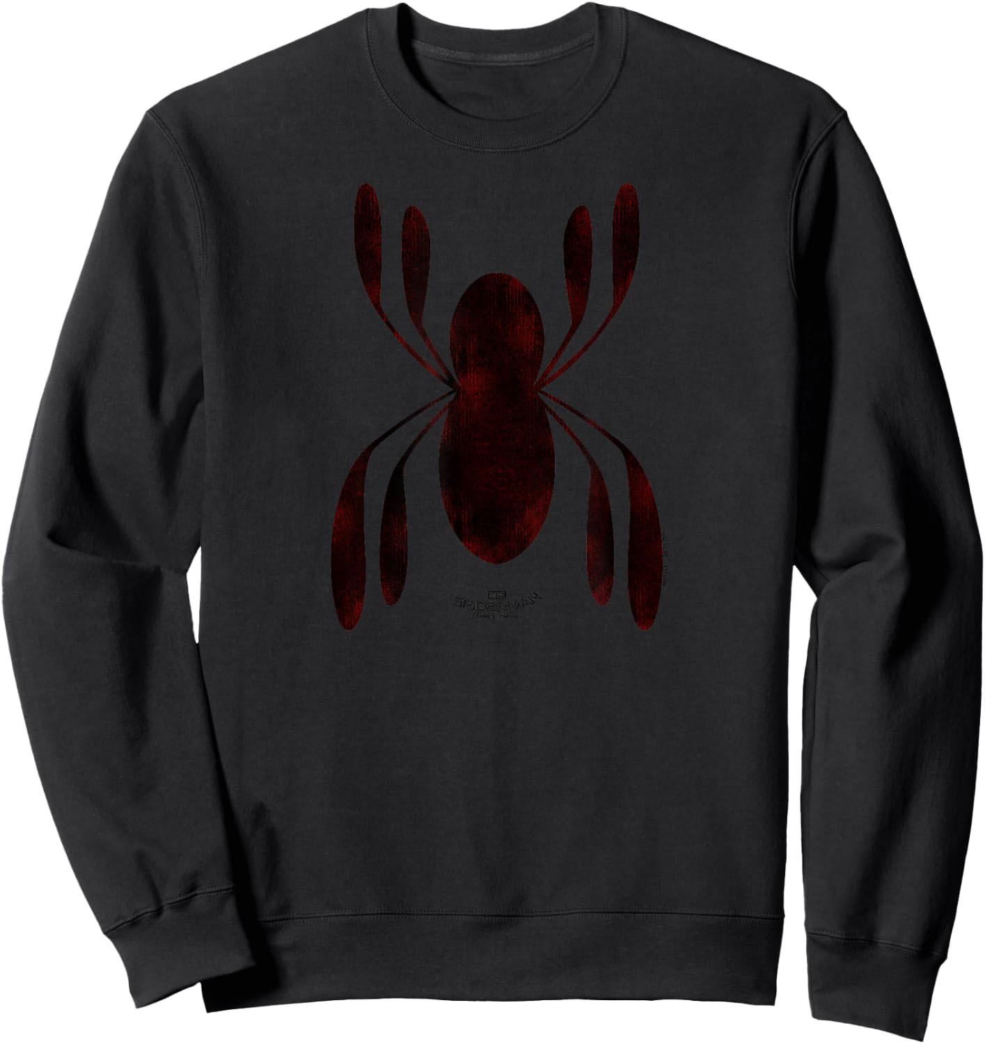 Marvel Spider-Man Homecoming Homemade Logo Graphic Sweatshirt - Sweatshirt | Black