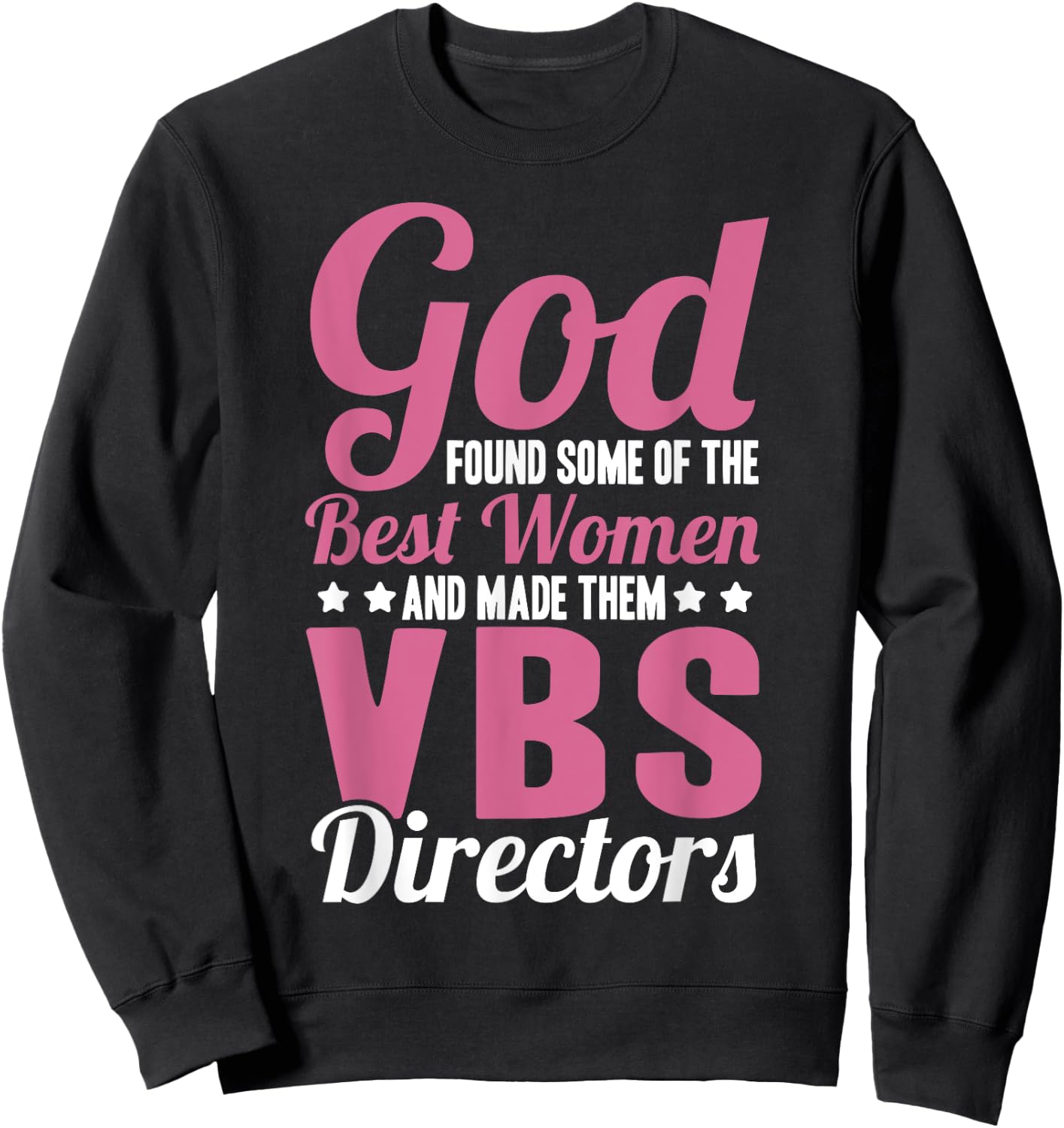 VBS Team Vacation Bible School Week Squad VBS Director Sweatshirt - Sweatshirt | Black