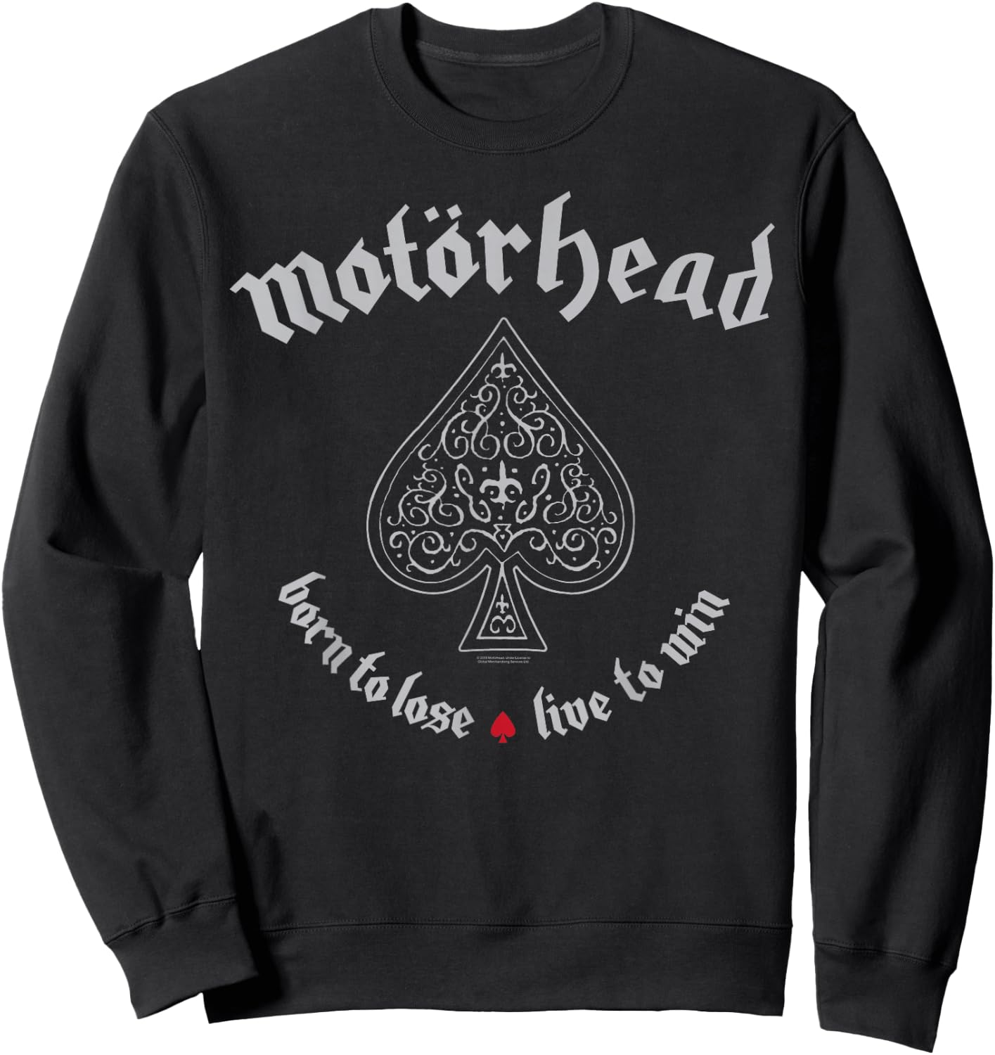 Motörhead - Born to Lose Live to Win Small Sweatshirt - Sweatshirt | Black