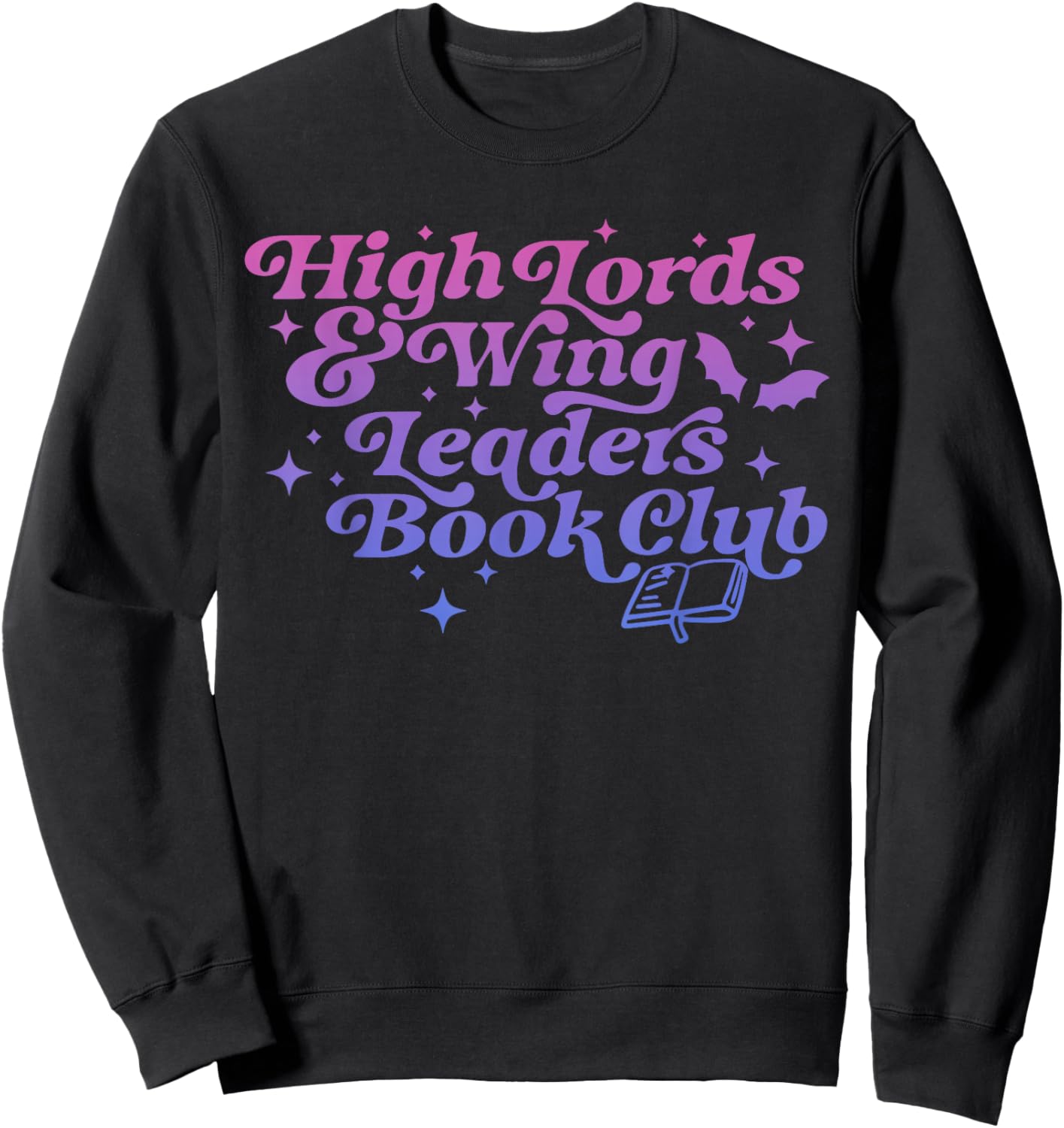 High Lords, Wing Leaders, Book Club Sweatshirt - Sweatshirt | Black