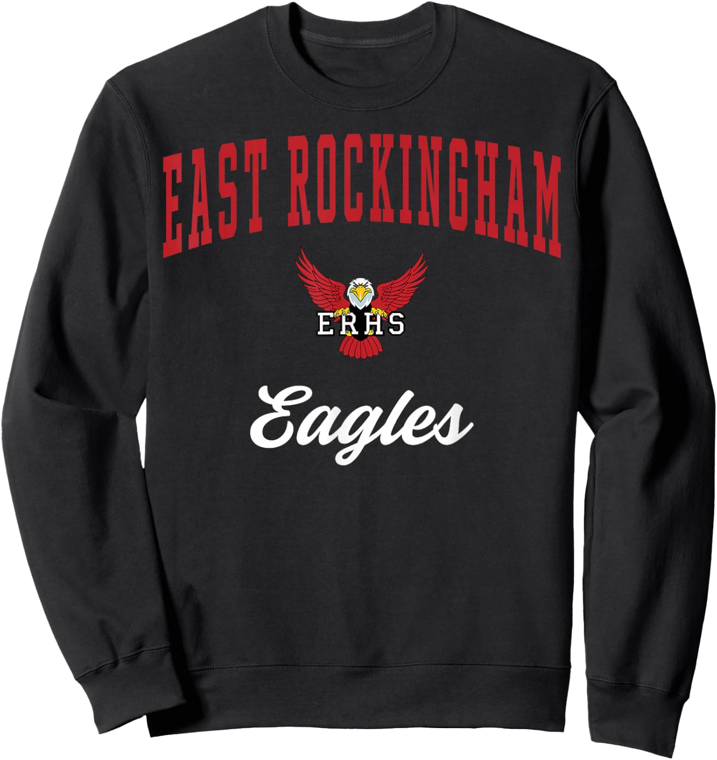 East Rockingham High School Eagles C3 Sweatshirt - Sweatshirt | Black
