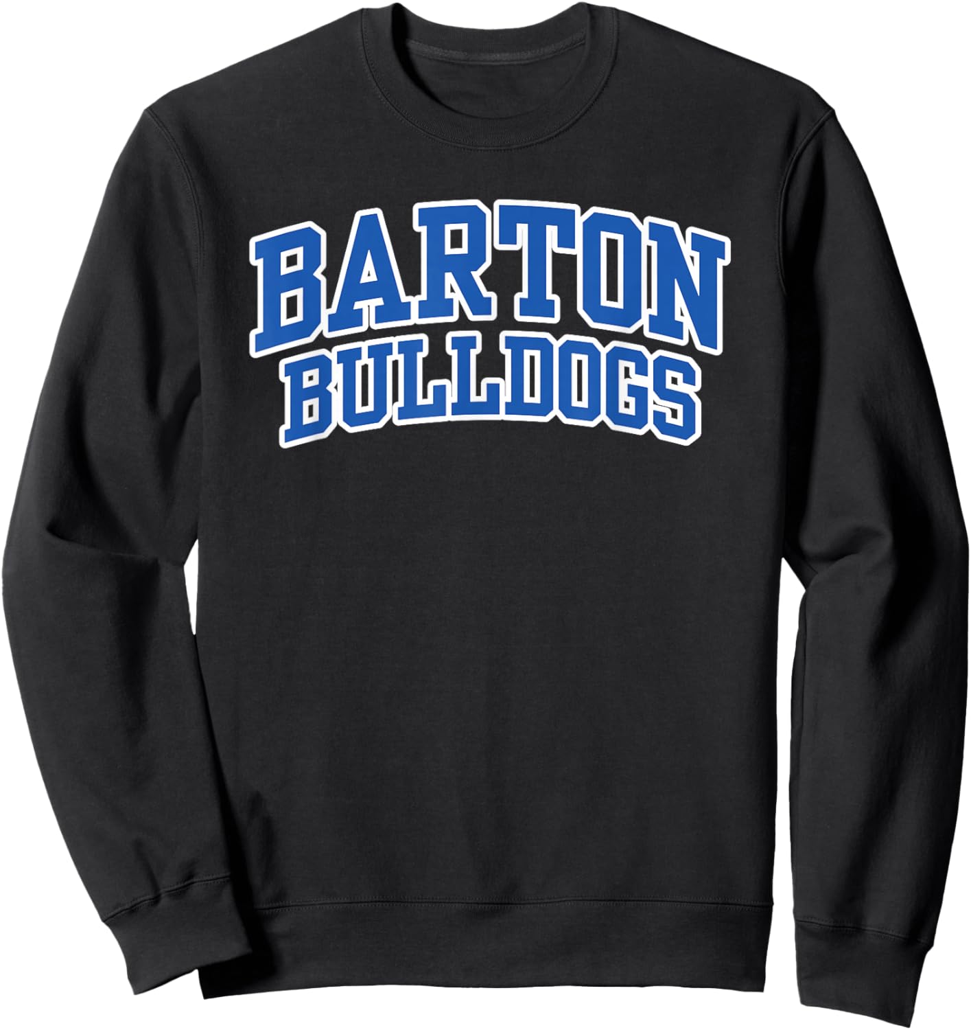 Barton College Bulldogs Apparel Sports Fan Sweatshirt - Sweatshirt | Black