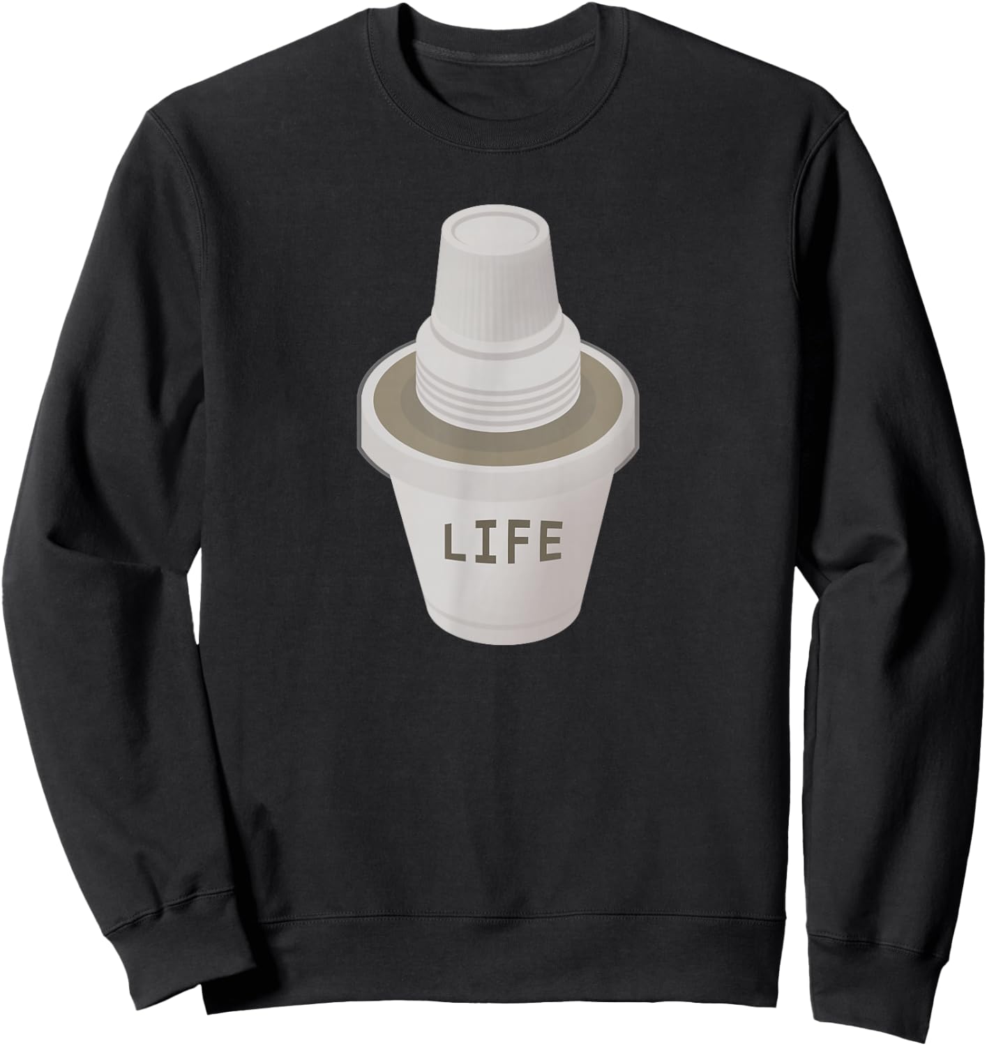 Cuban Cafecito Shirt - Colada Is Life Sweatshirt - Sweatshirt | Black