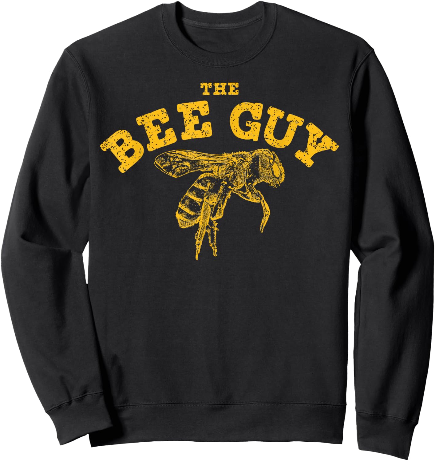 The Bee Guy Honeybee Bee Keeping Bee Keeper Costume Sweatshirt - Sweatshirt | Black