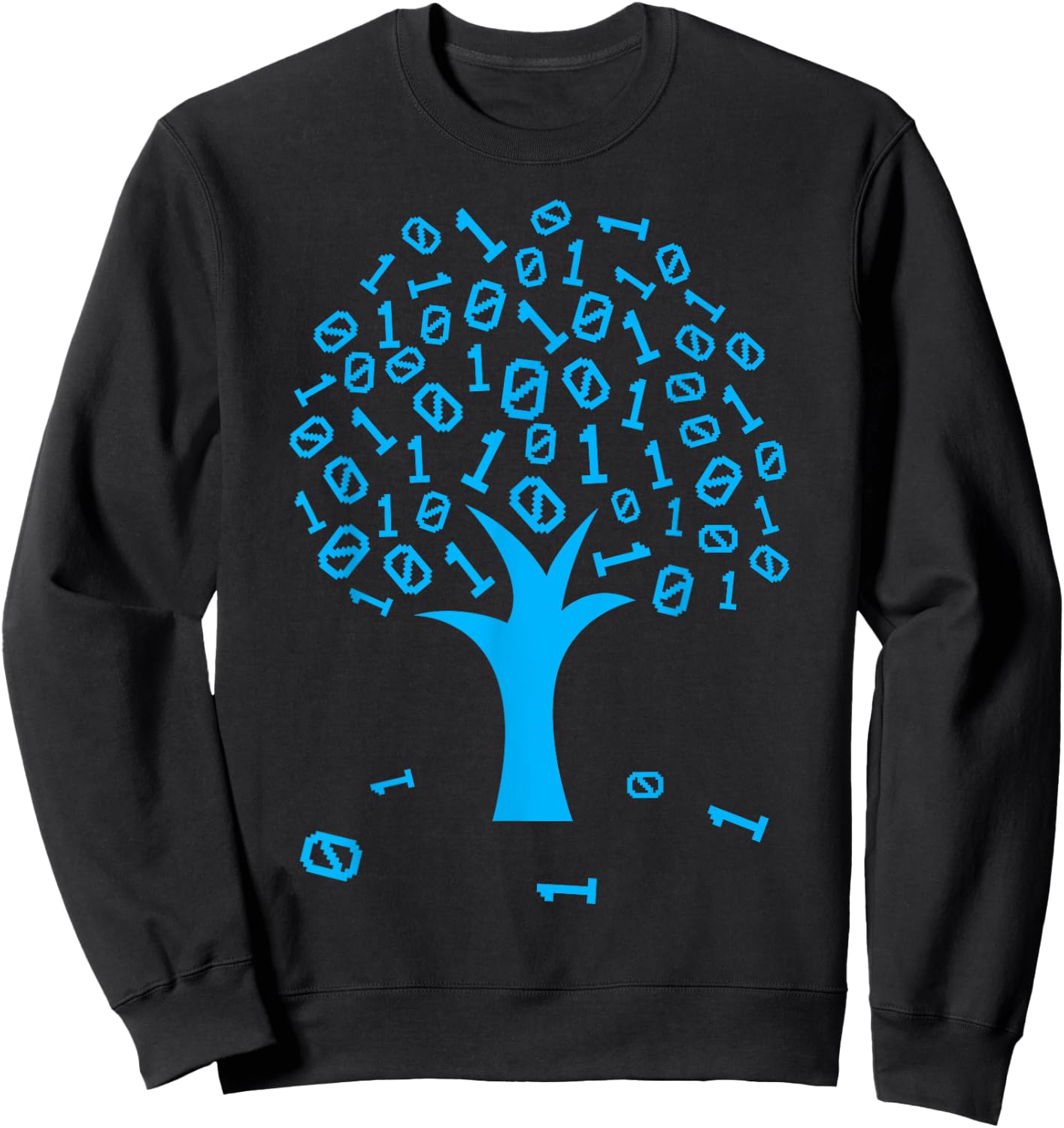 Binary Tree | Computer Science Lovers Coding Sweatshirt - Sweatshirt | Black