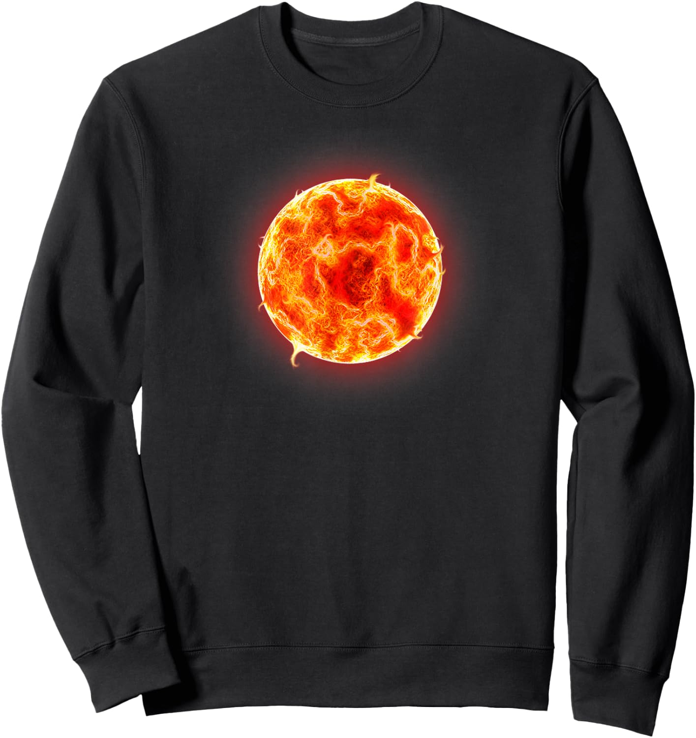 Solar Flare Nature Gas Sun Prominence Gift Solar Sweatshirt - Sweatshirt | Black