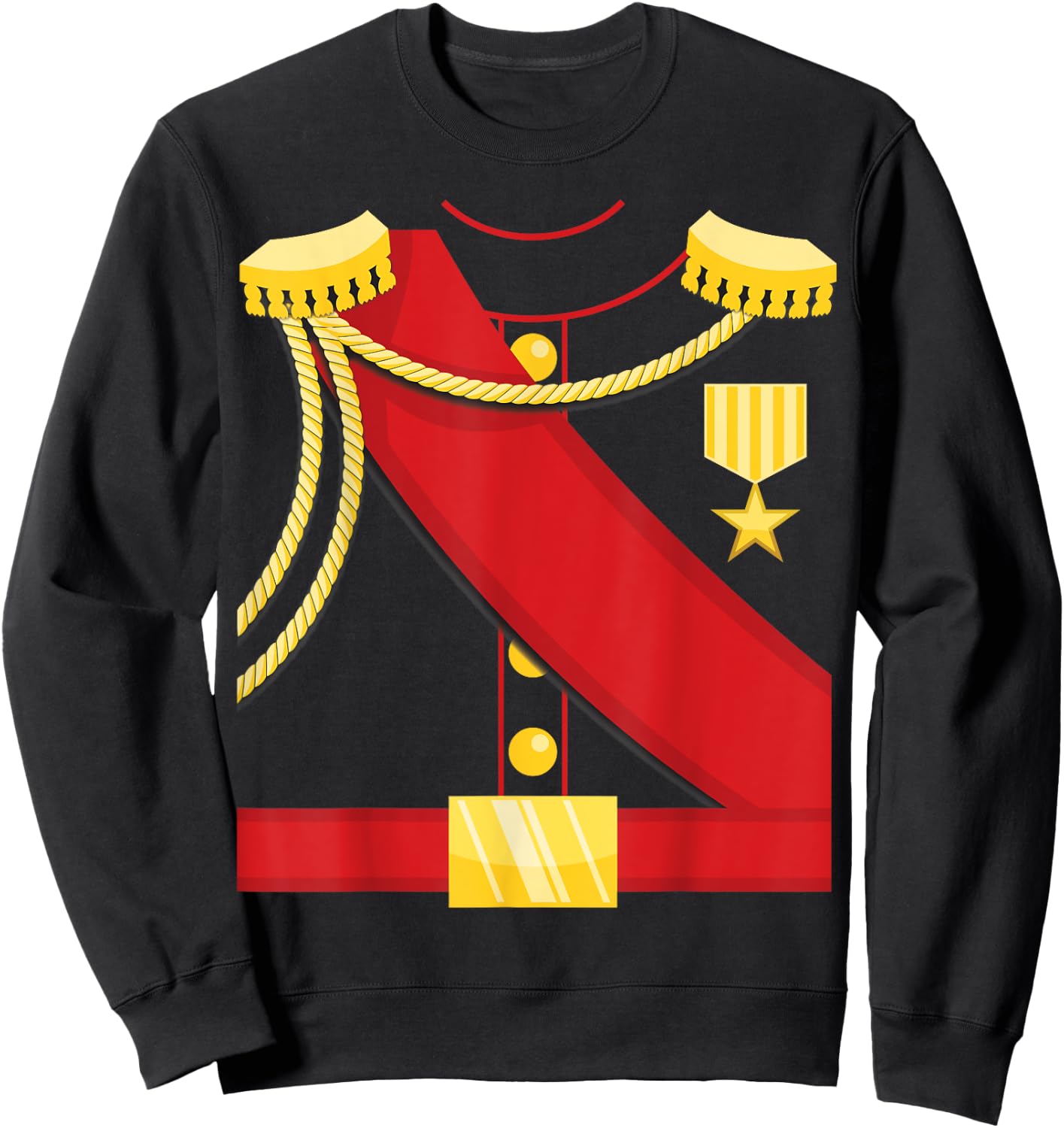 Cute Charming Prince Funny Halloween Costume Kids & Adults Sweatshirt - Sweatshirt | Black